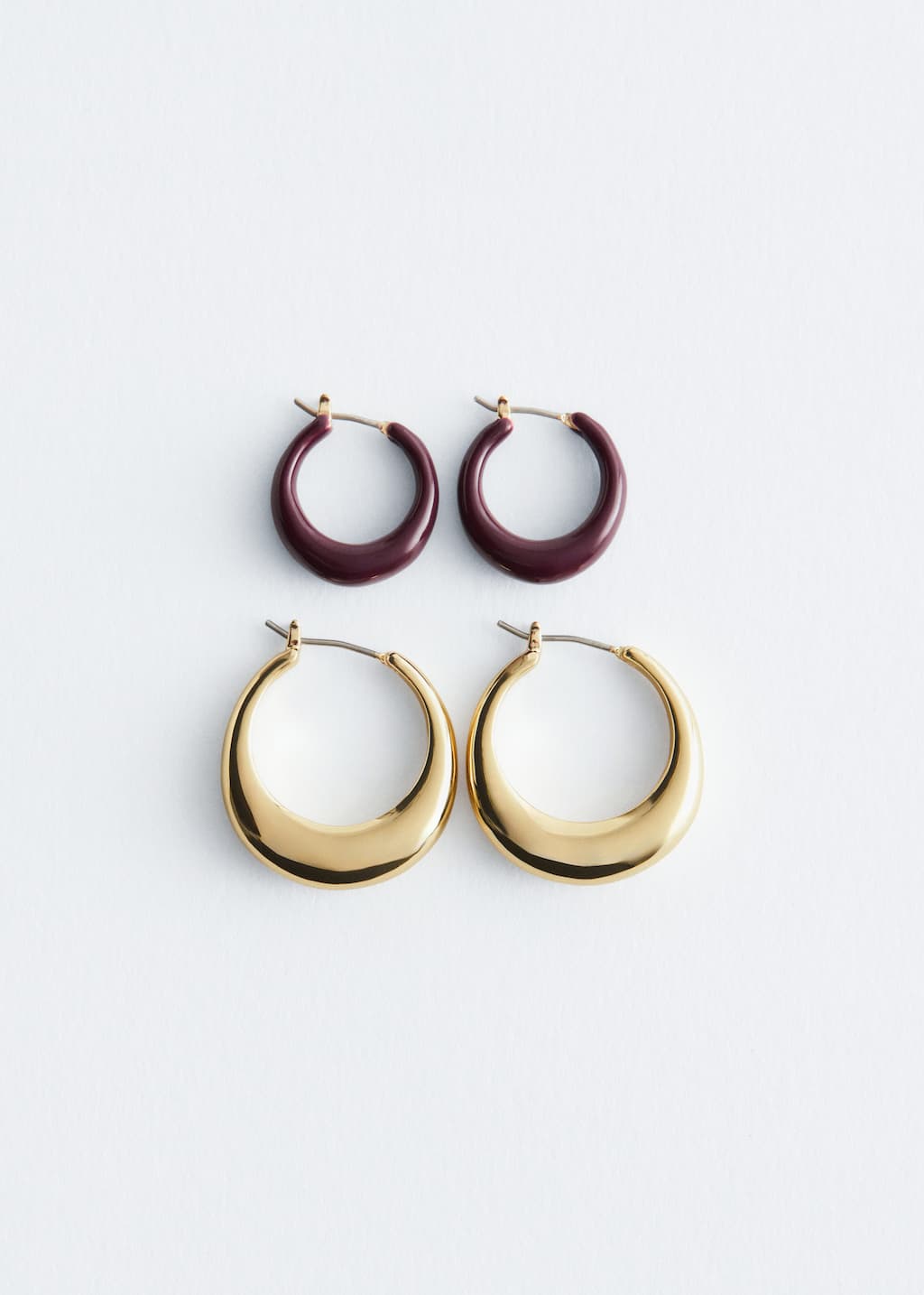 Image of Hoop Earrings Set