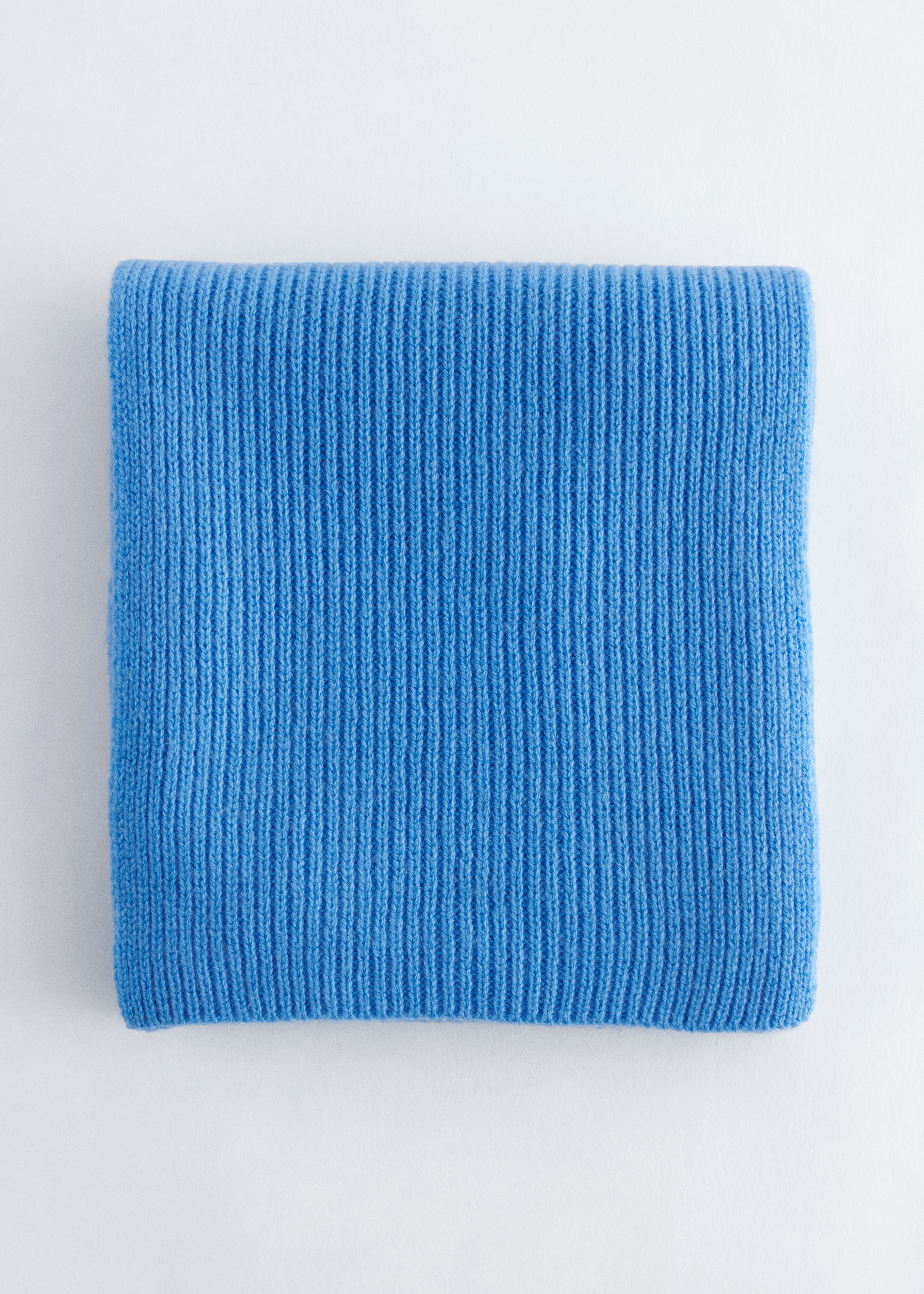 Hooded Wool Scarf - Blue/Black/Mahogany/Stone