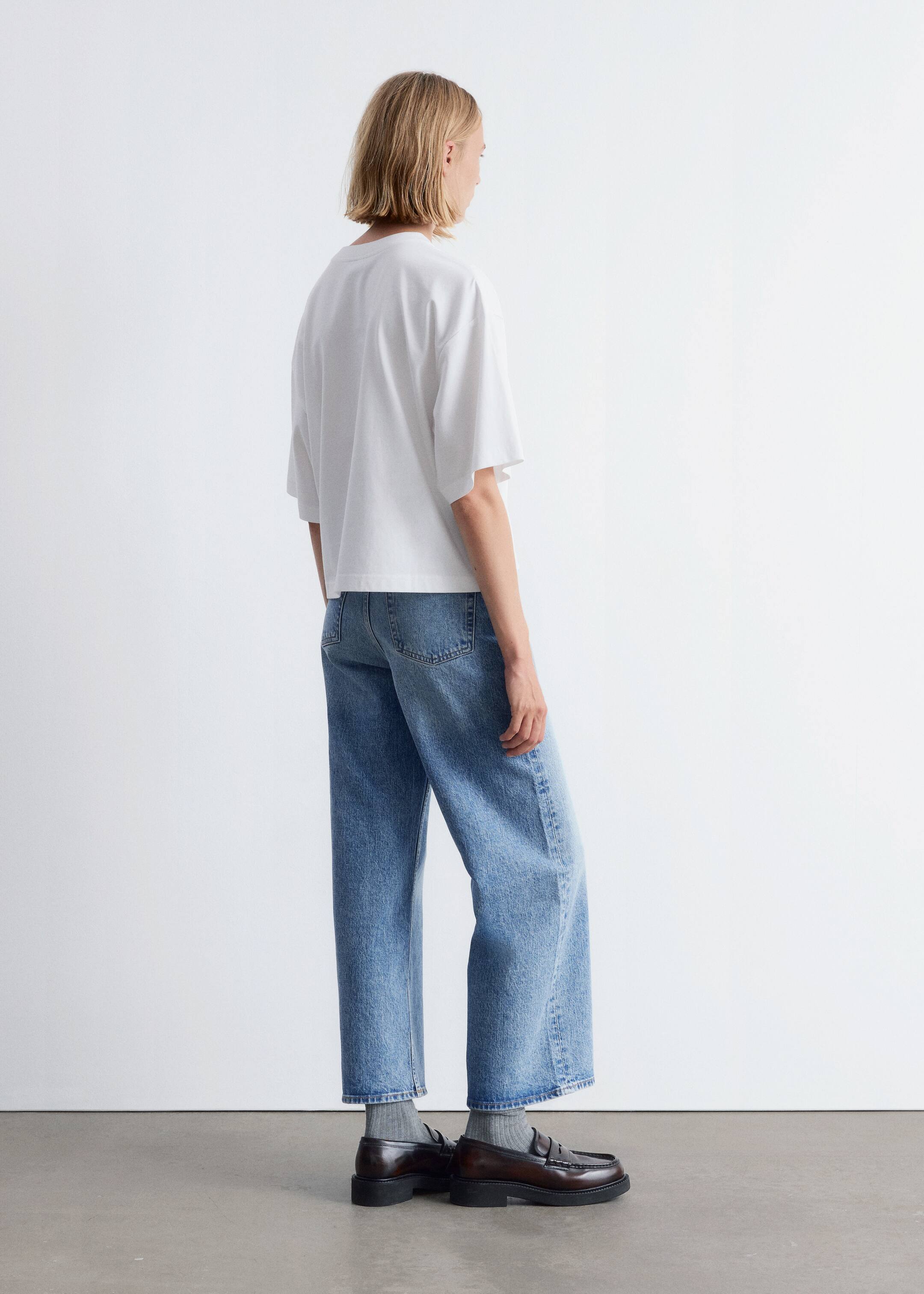 Zobraziť väčší obrázok: Voľné tričko - White - ŽENY | H&M SK 4