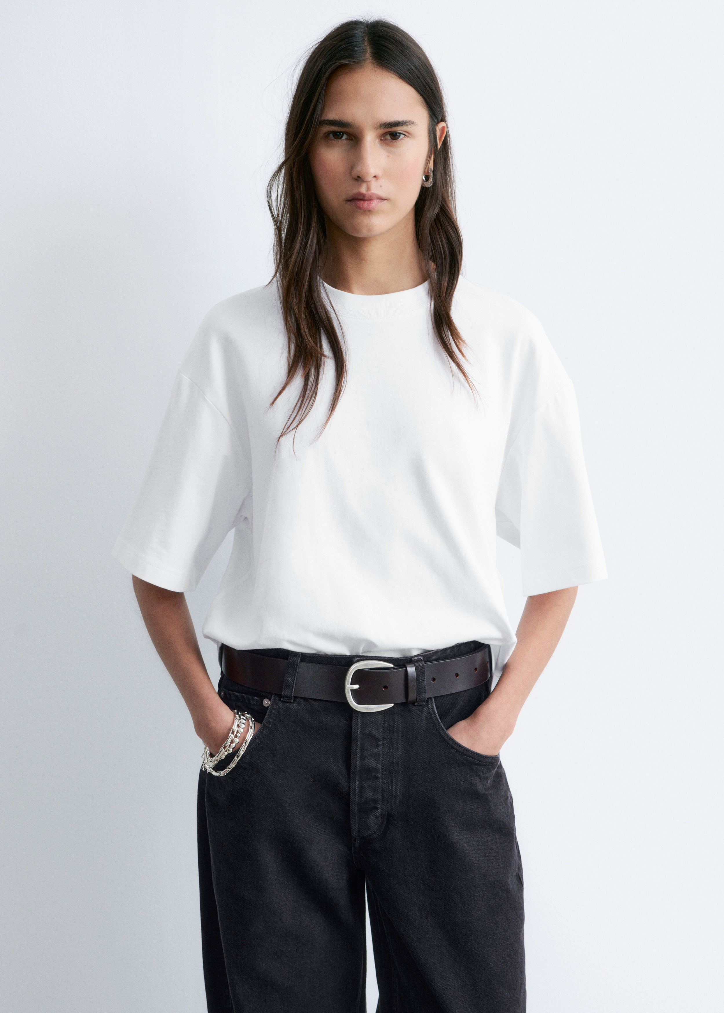 Boxy Cotton T-Shirt