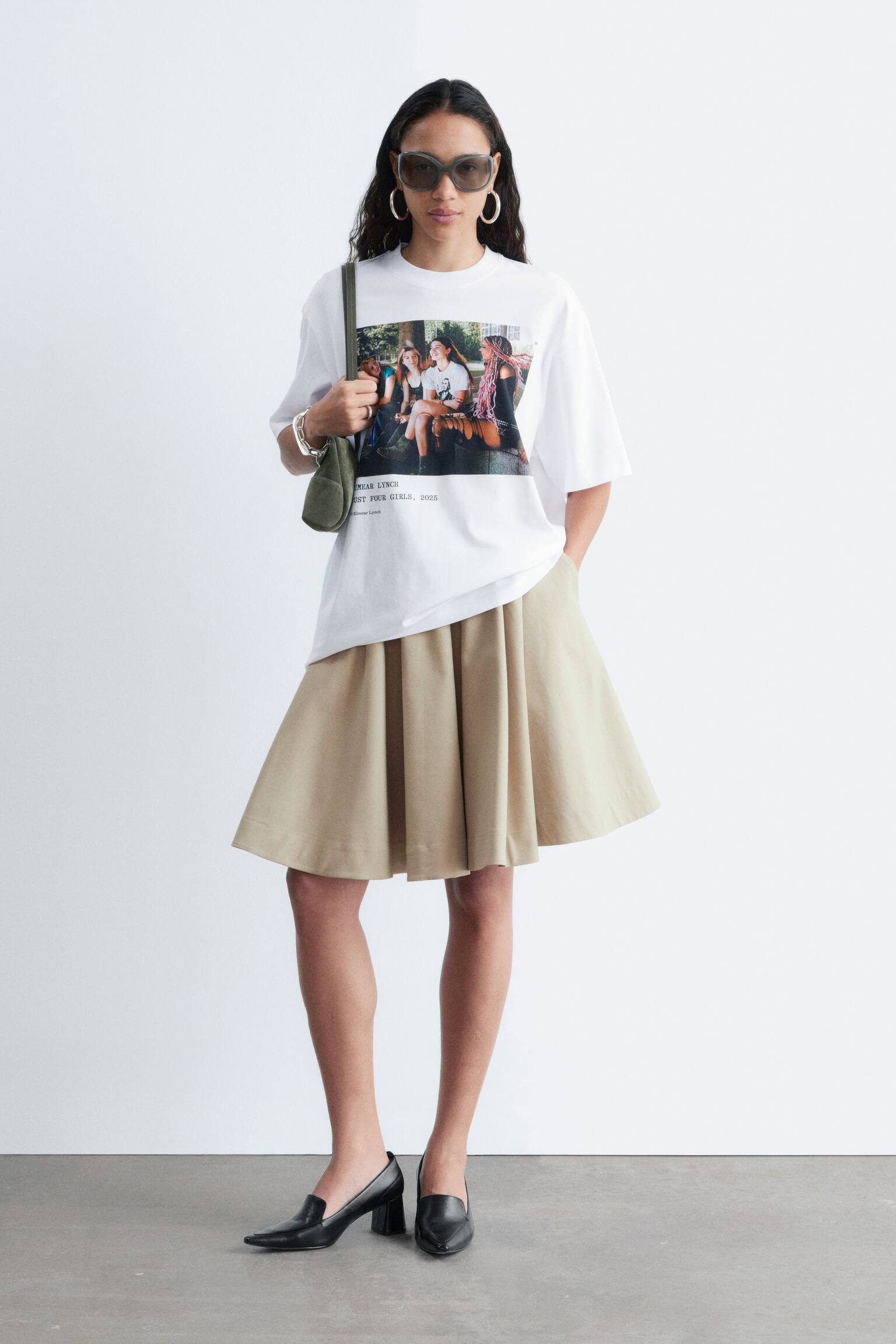 Camiseta de corte holgado con estampado - Blanco/Impresión fotográfica/Blanco/Impresión fotográfica/Blanco/Impresión fotográfica - 6