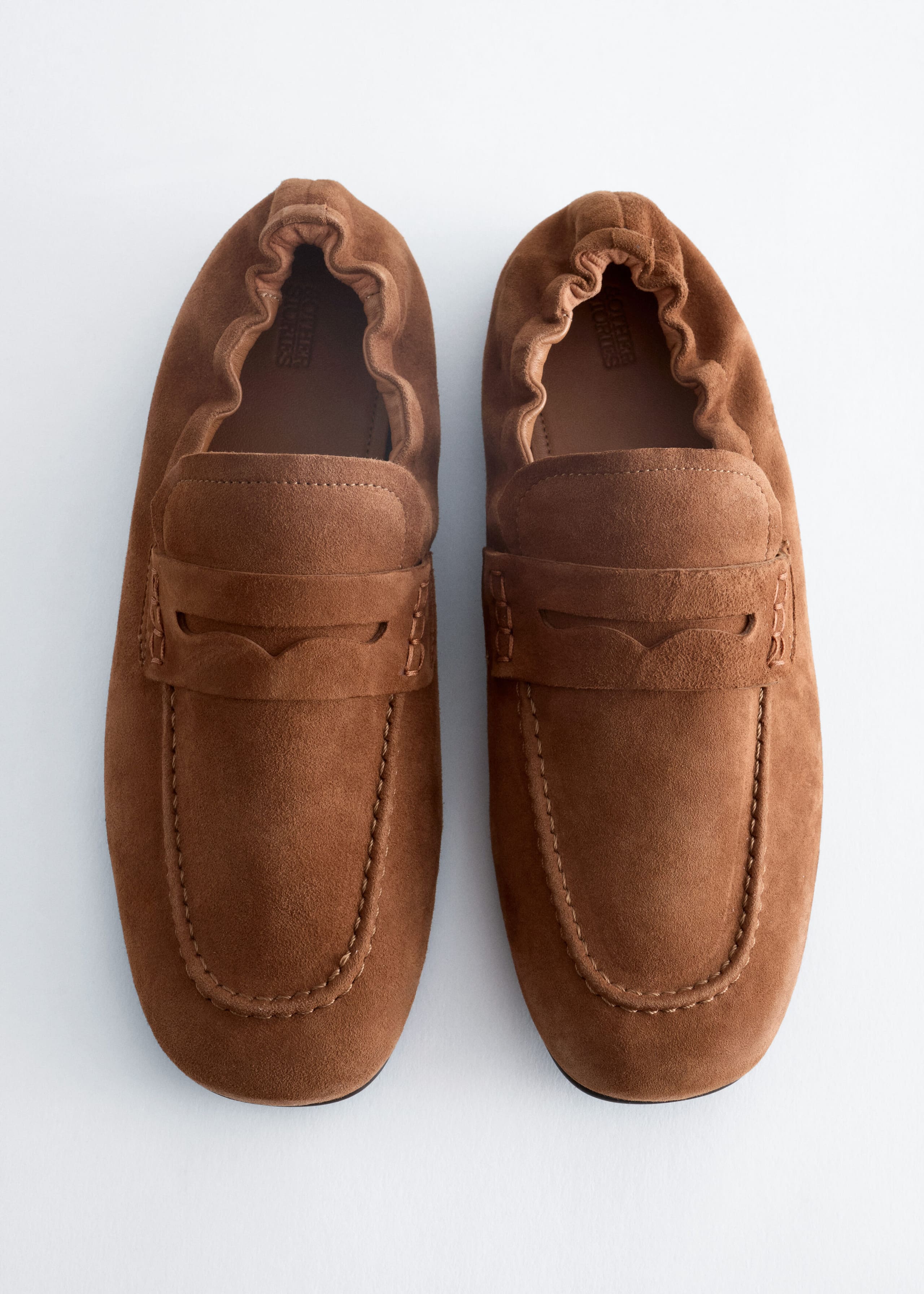 Ruched Loafers - {{variantName}} - Descriptive Detail