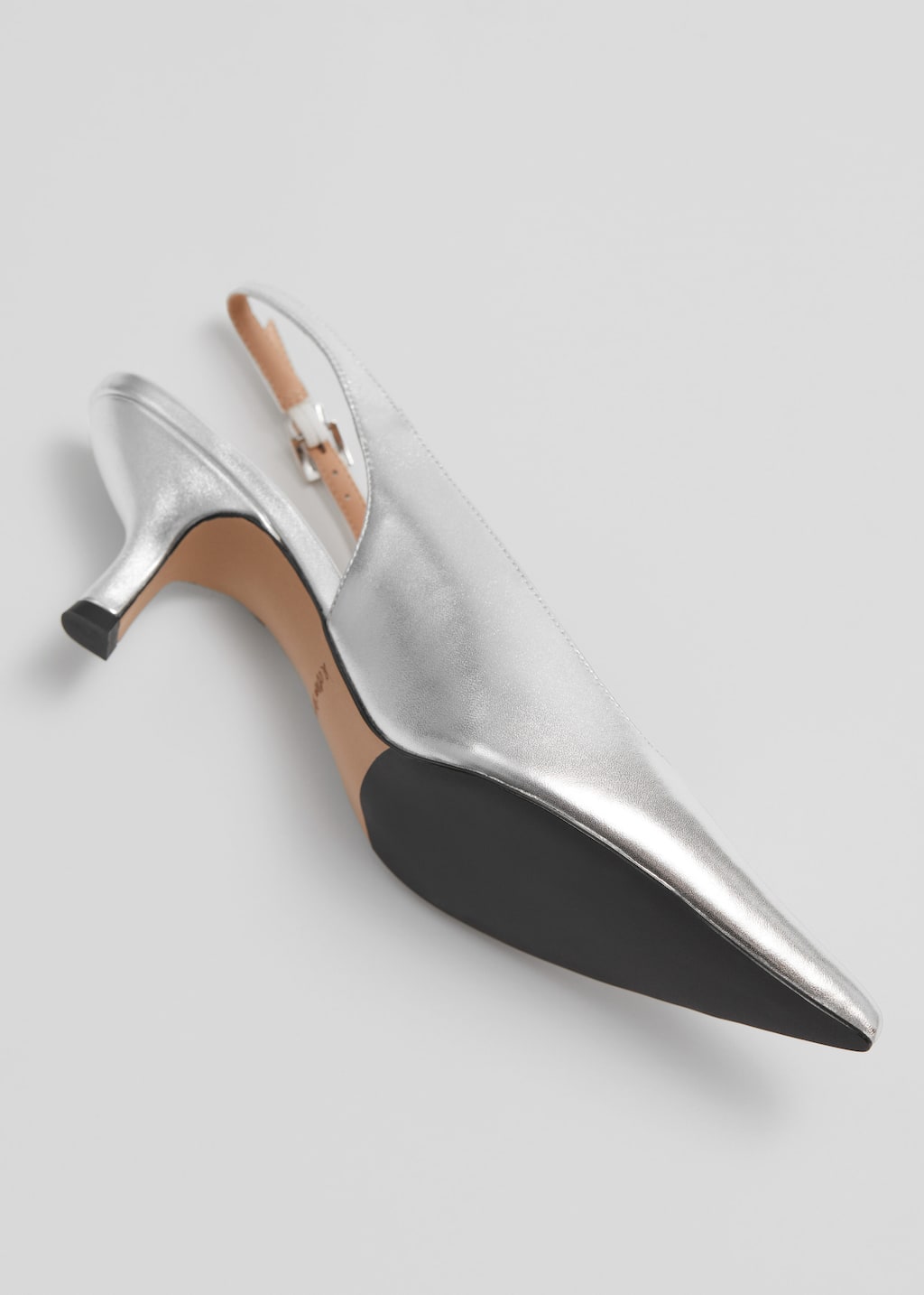 Slingback Point-Toe Pumps - {{variantName}} - Descriptive Detail