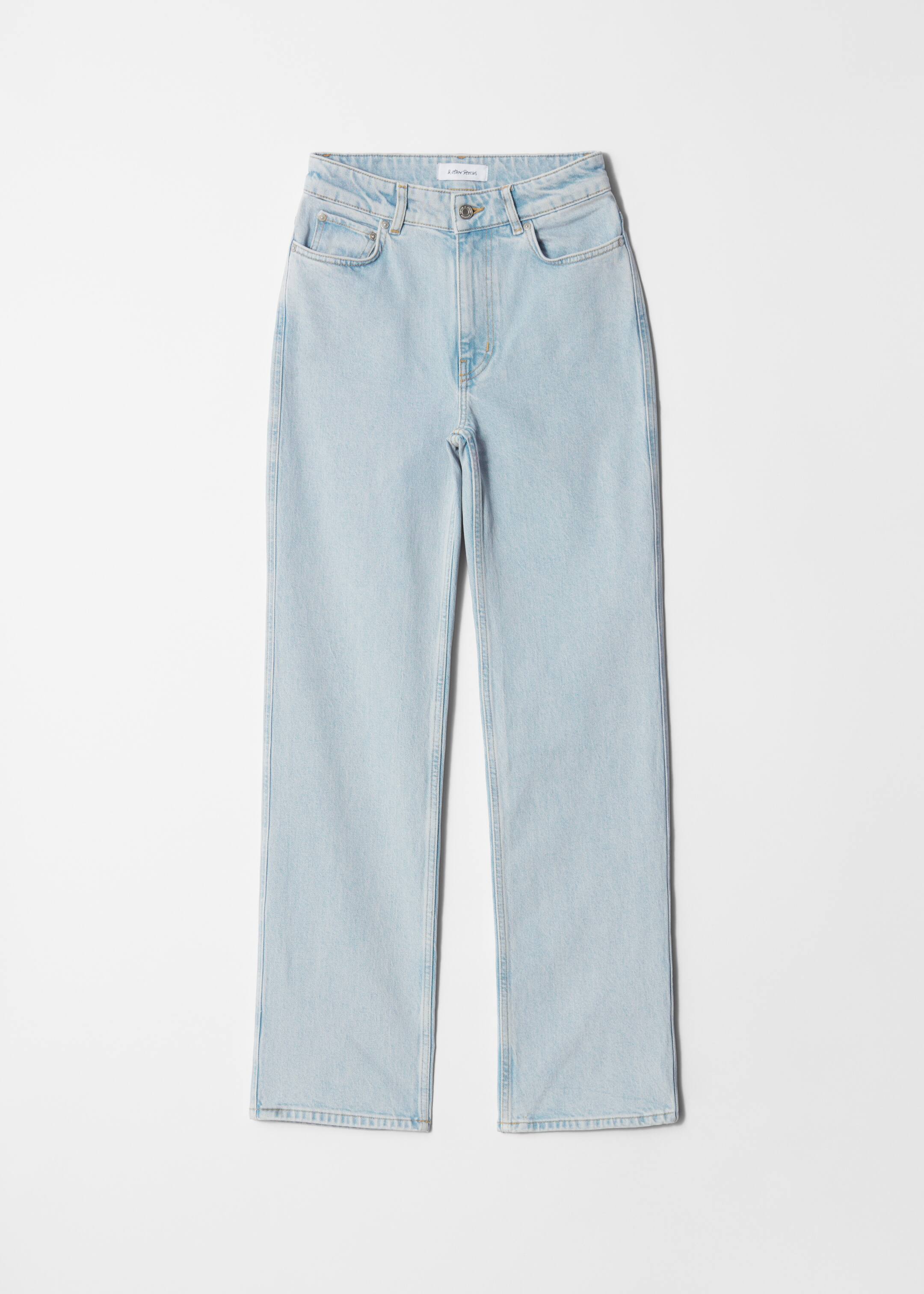 Größeres Bild anzeigen: Jeans mit hohem Bund und weitem Bein - Hellblau - Ladies | H&M AT 7