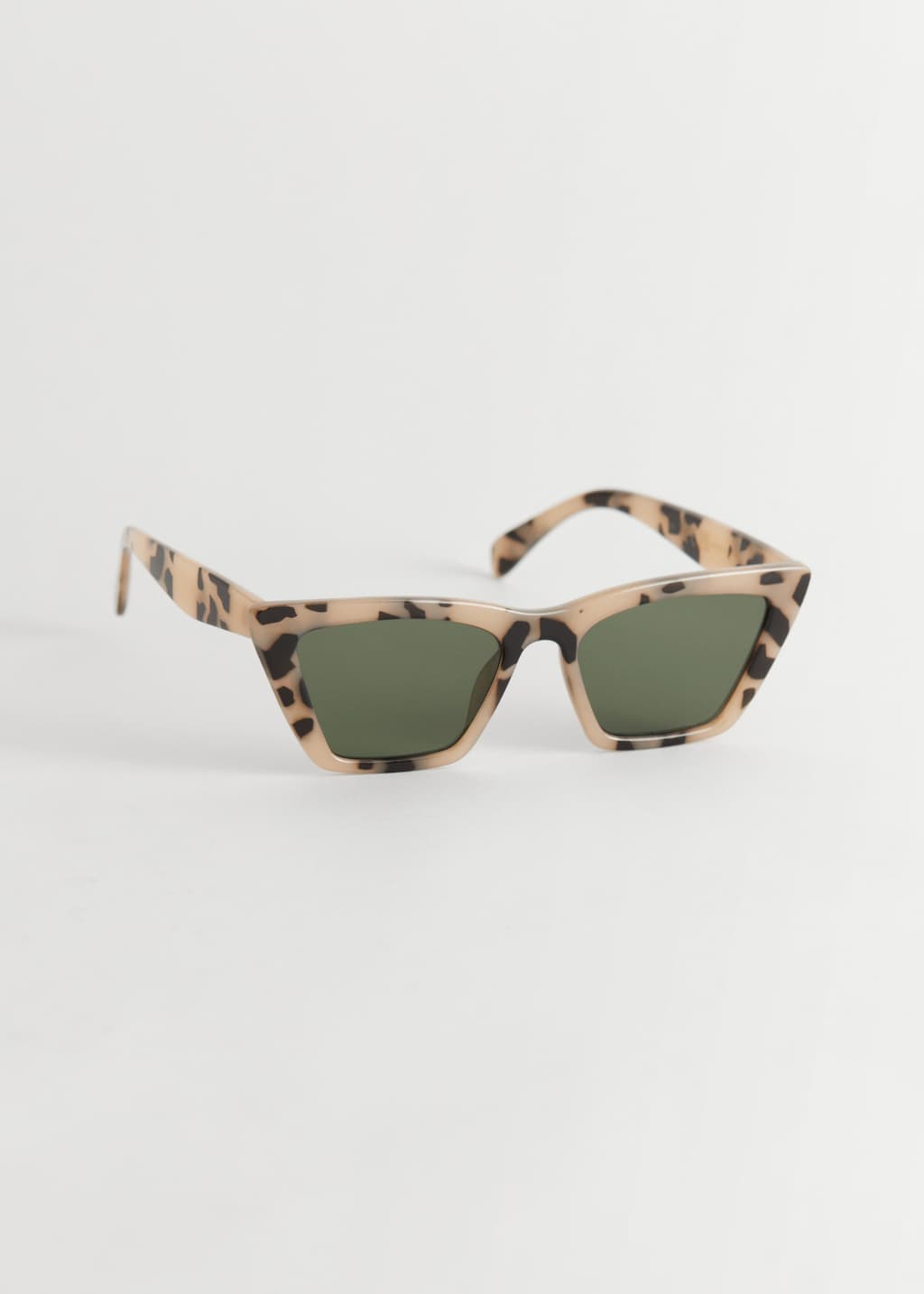 Eckige Cateye-Sonnenbrille