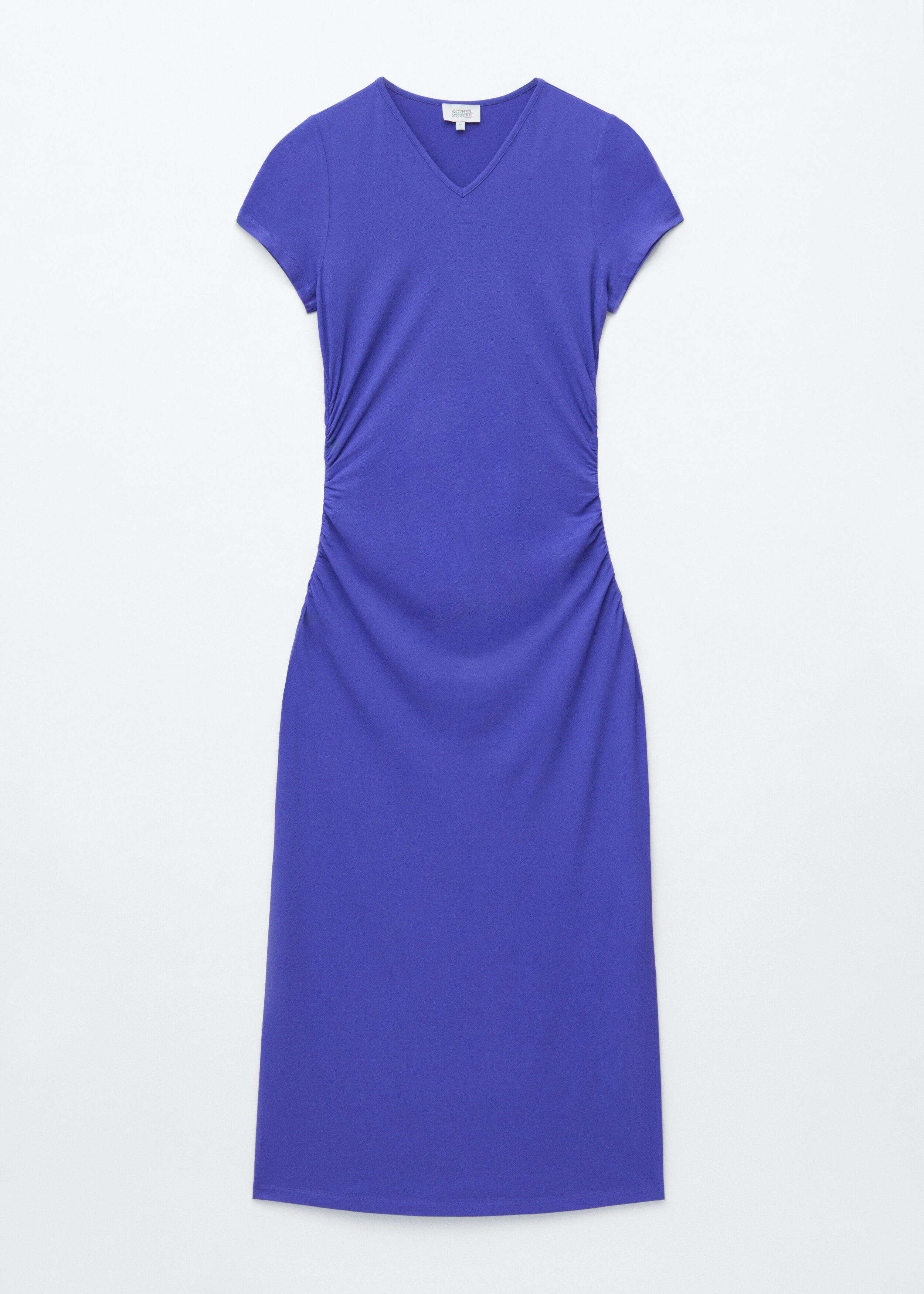 Piqué Jersey Midi Dress