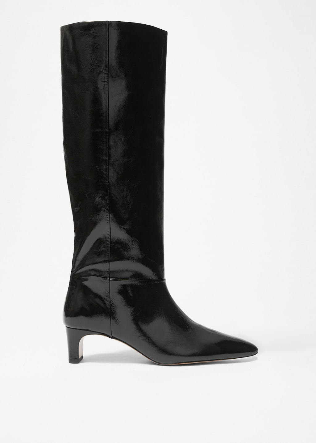 Image of Botas hasta la rodilla con puntera puntiaguda