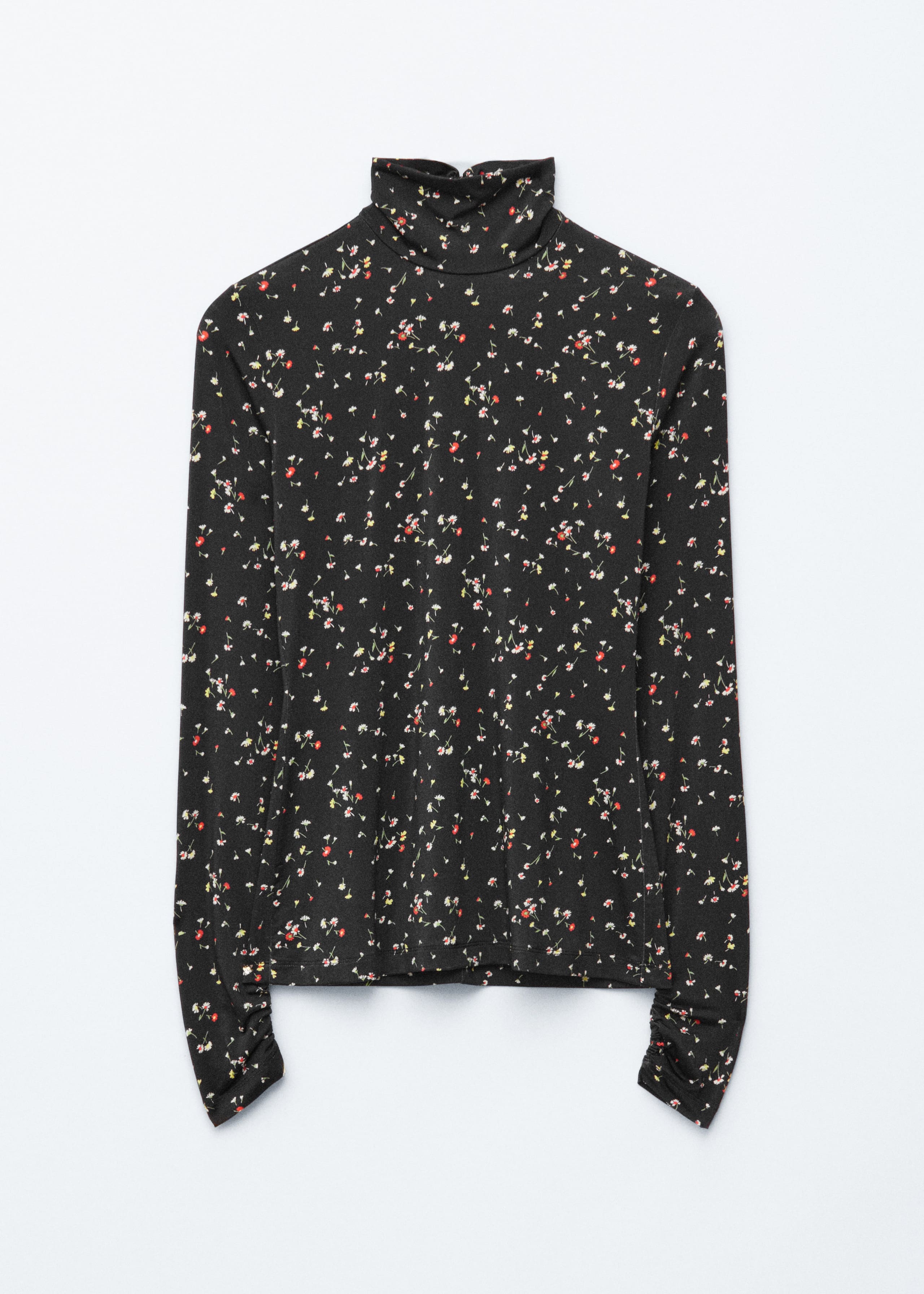 Image of Slim Fit Turtleneck Top