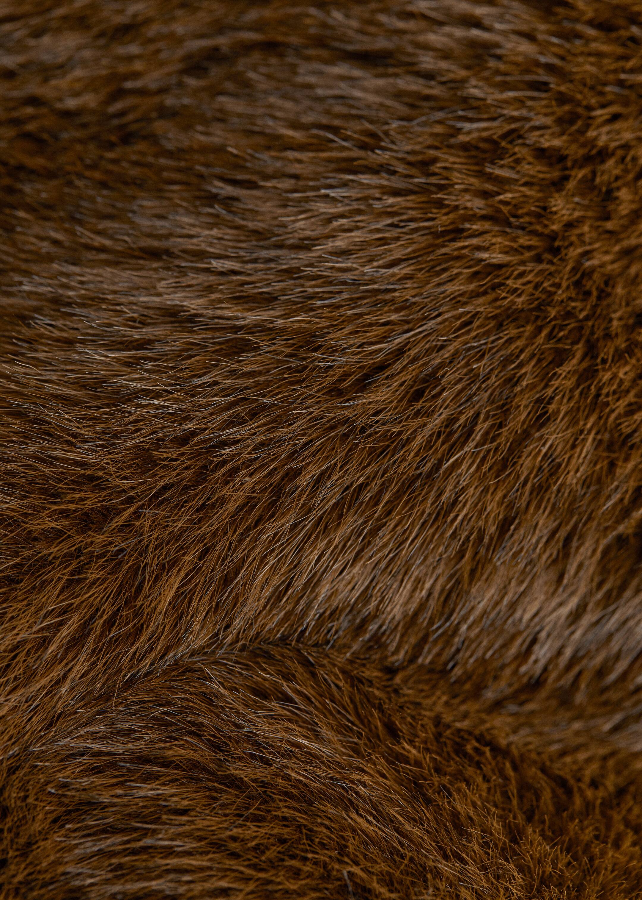 View larger image: Faux Fur Shoulder Bag - Brown - Ladies | H&M GB 4