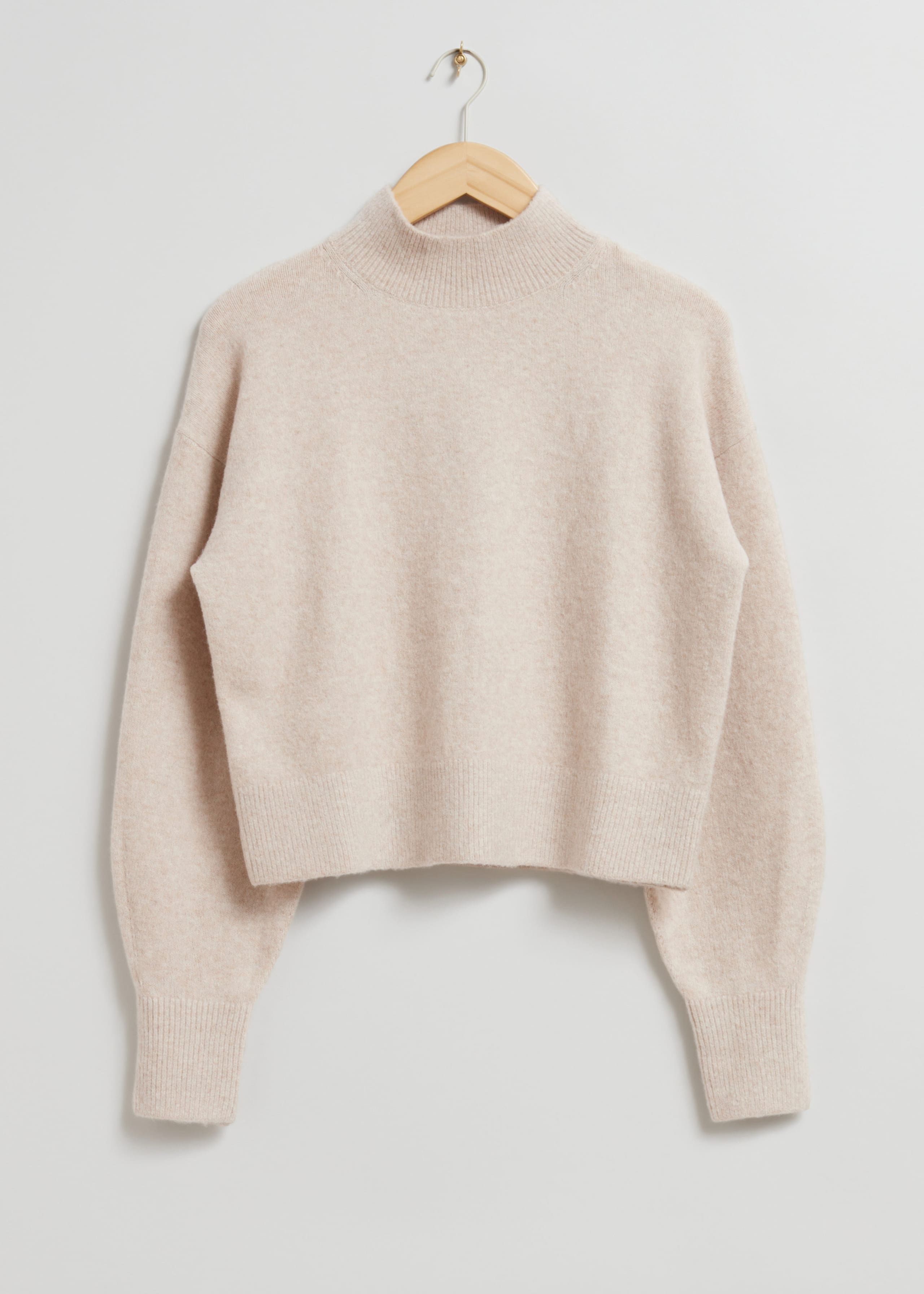Image of Mock-Neck Sweater