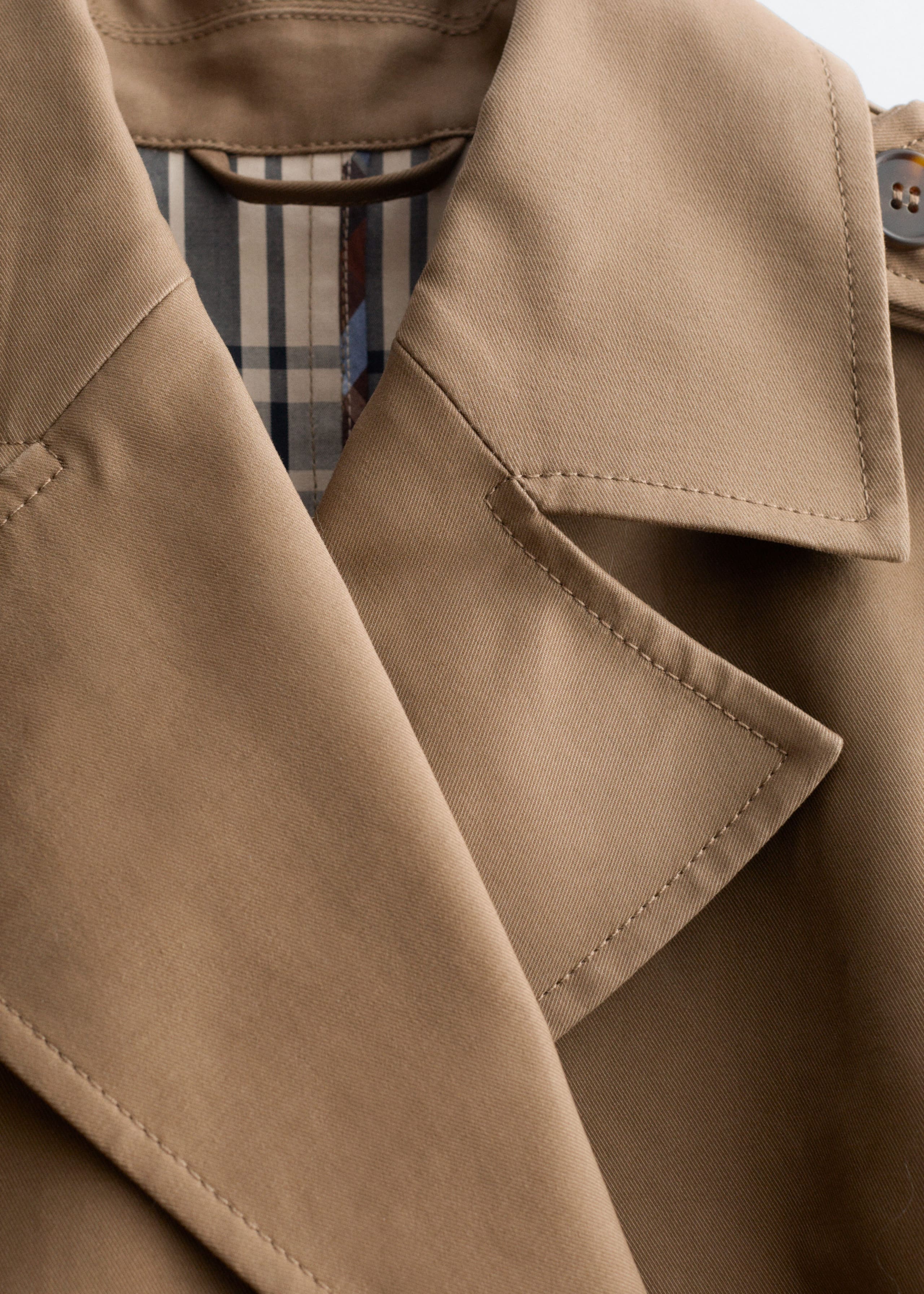 Image of Belted Trench Coat