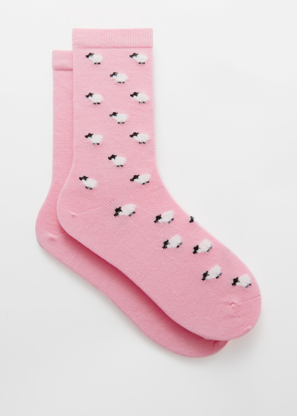 2-Pack Wool Socks - Dusty pink - Still Life