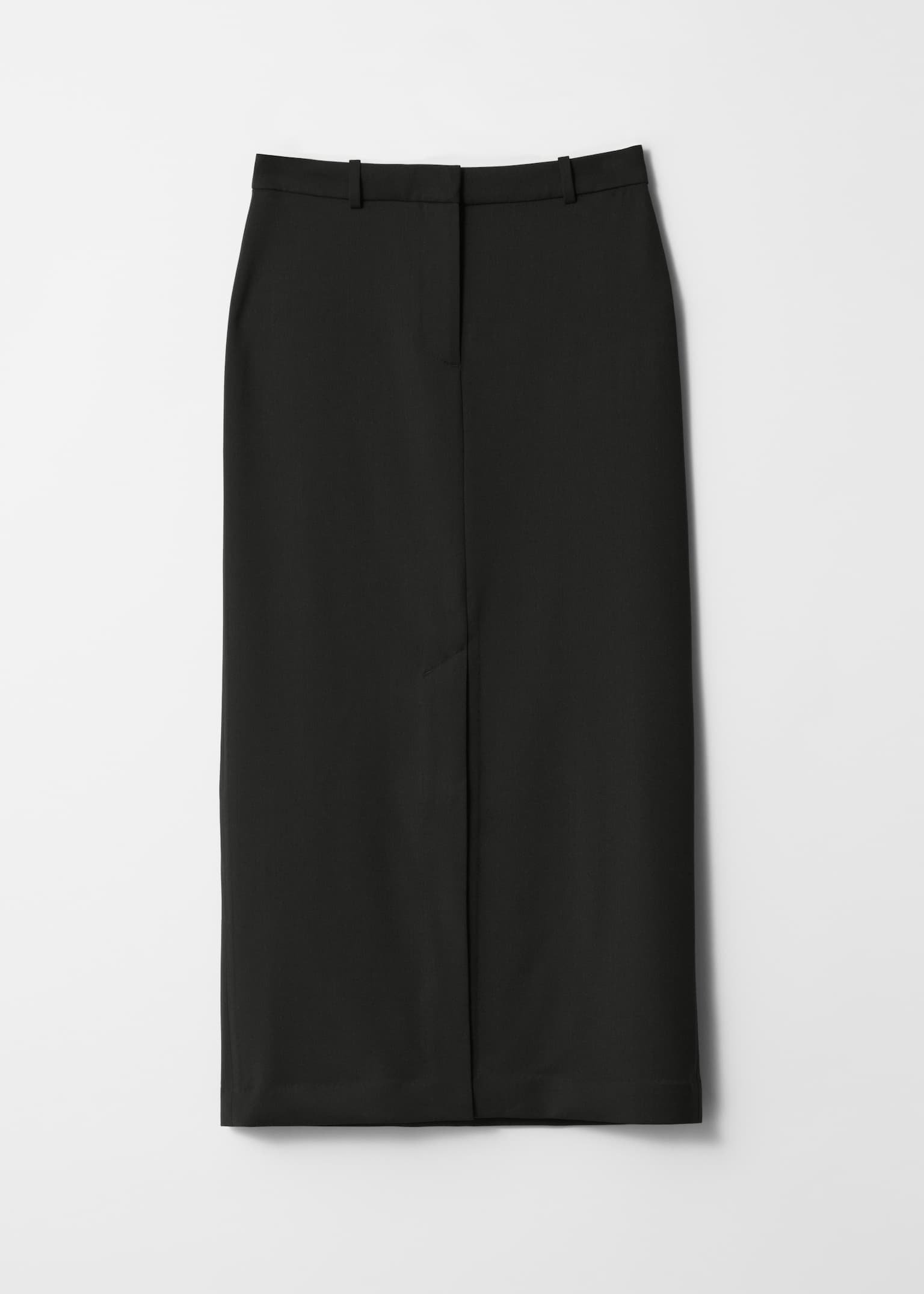Pencil Midi Skirt - Black