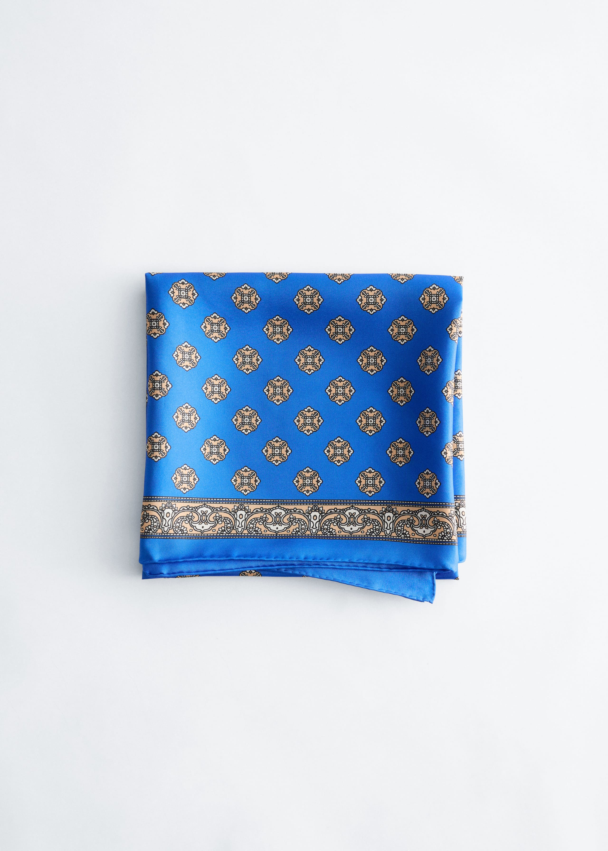 Image of Printed Silk Scarf