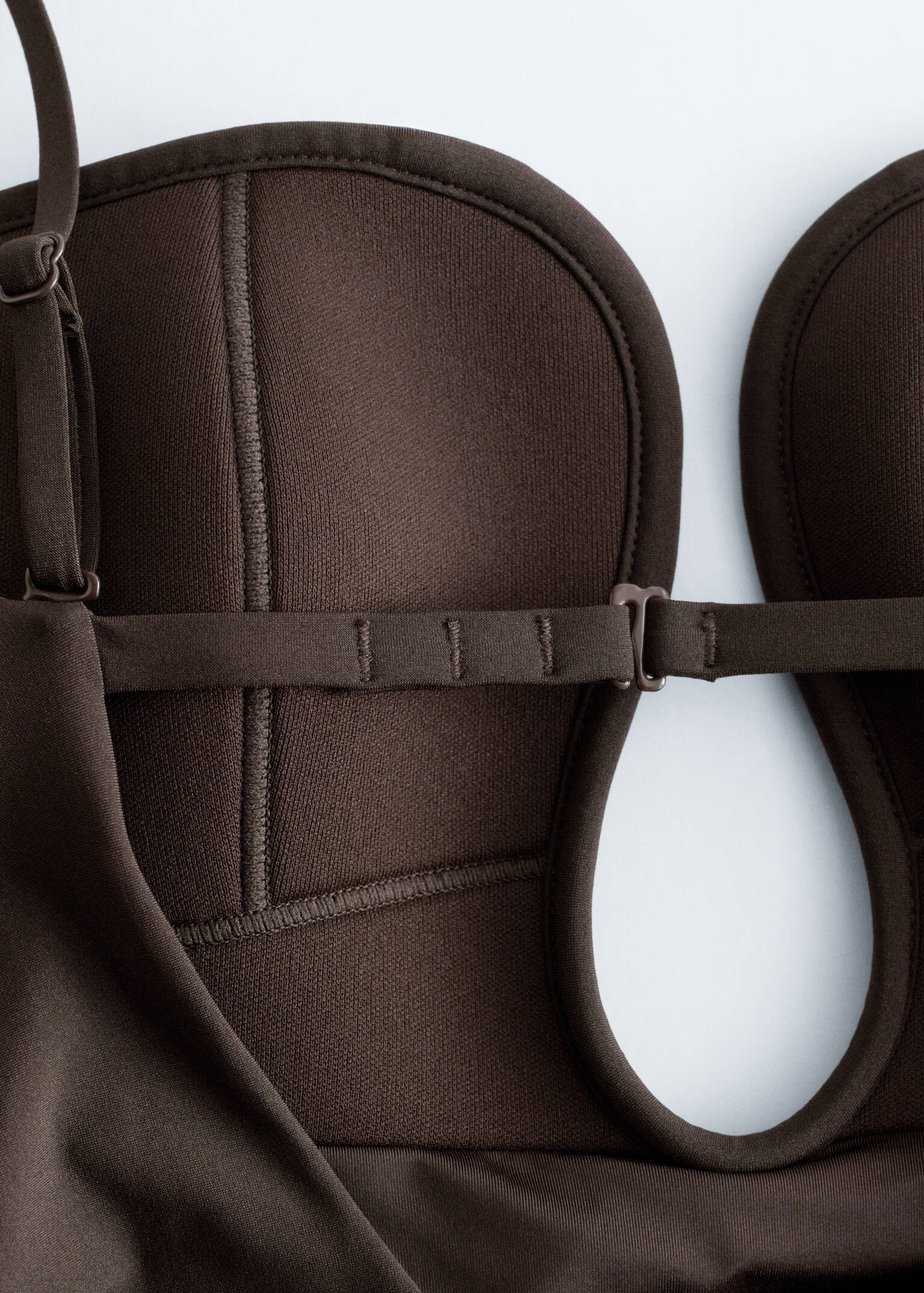 U-Wire Swimsuit - Dark Brown/Black - 2