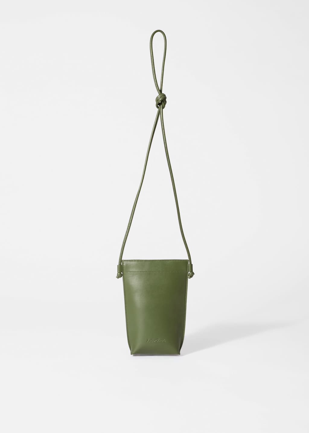 Image of Pochette en cuir pour smartphone