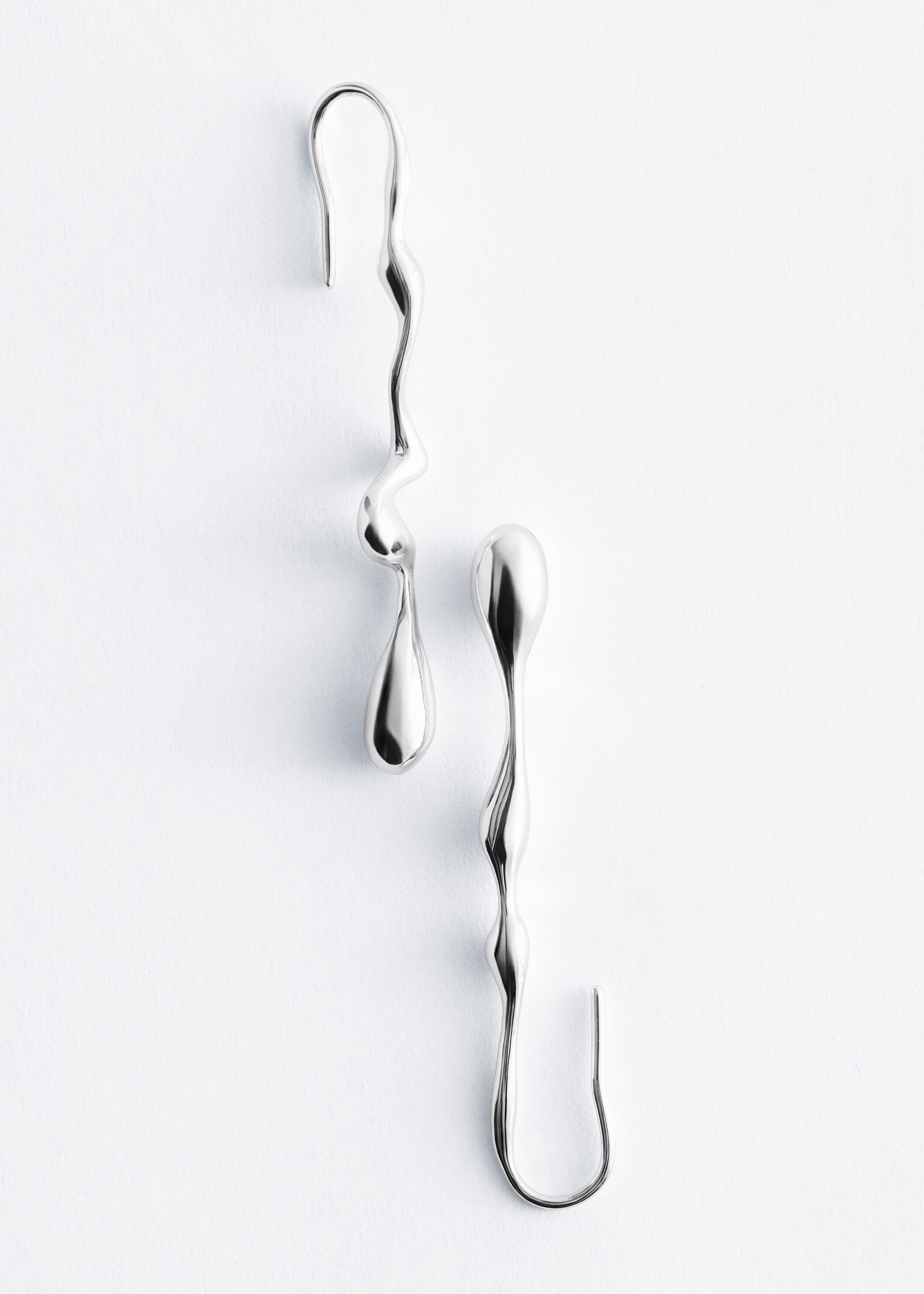 Image of Elongated Drop Earrings