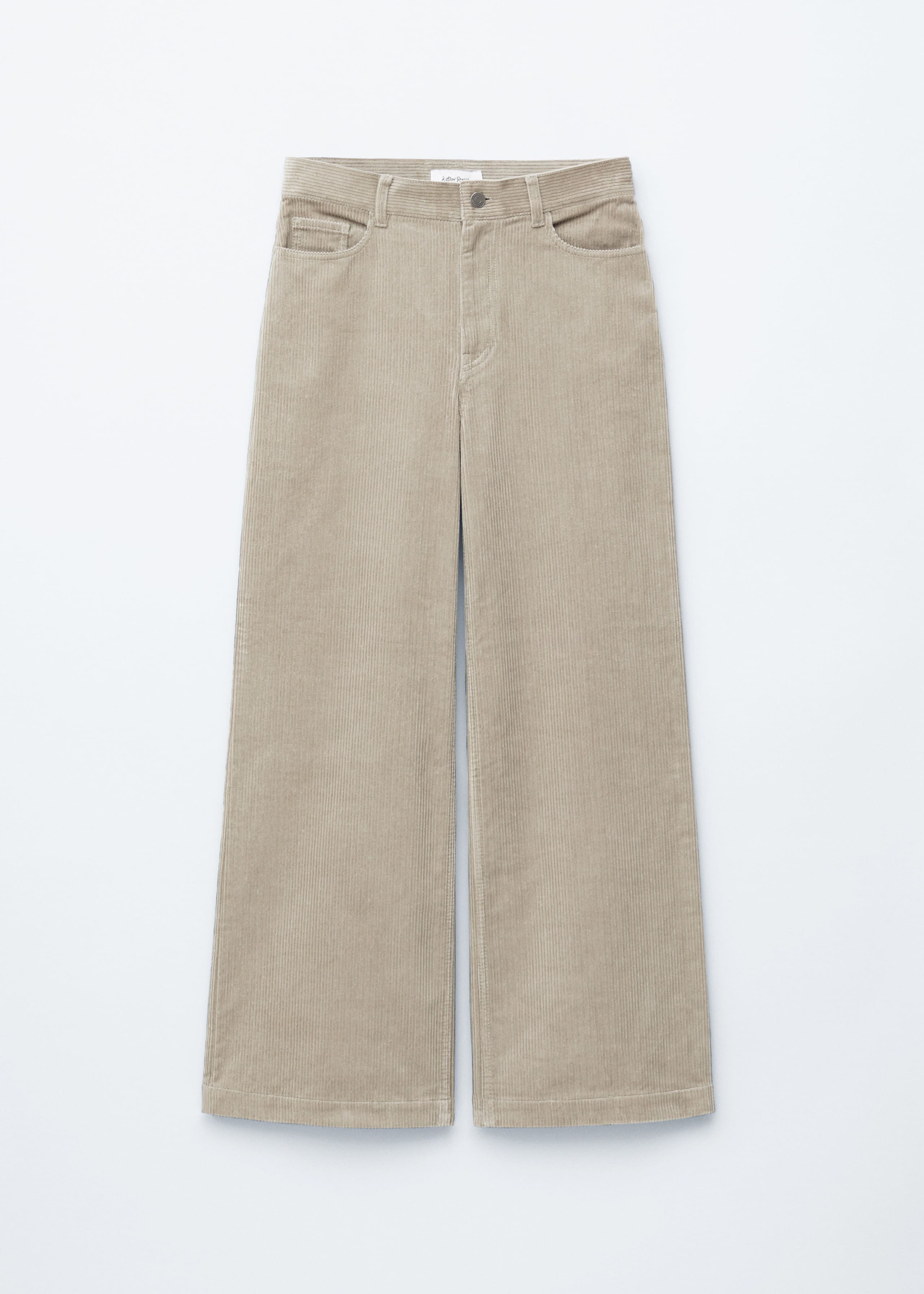 Image of Cordhose mit weitem Bein