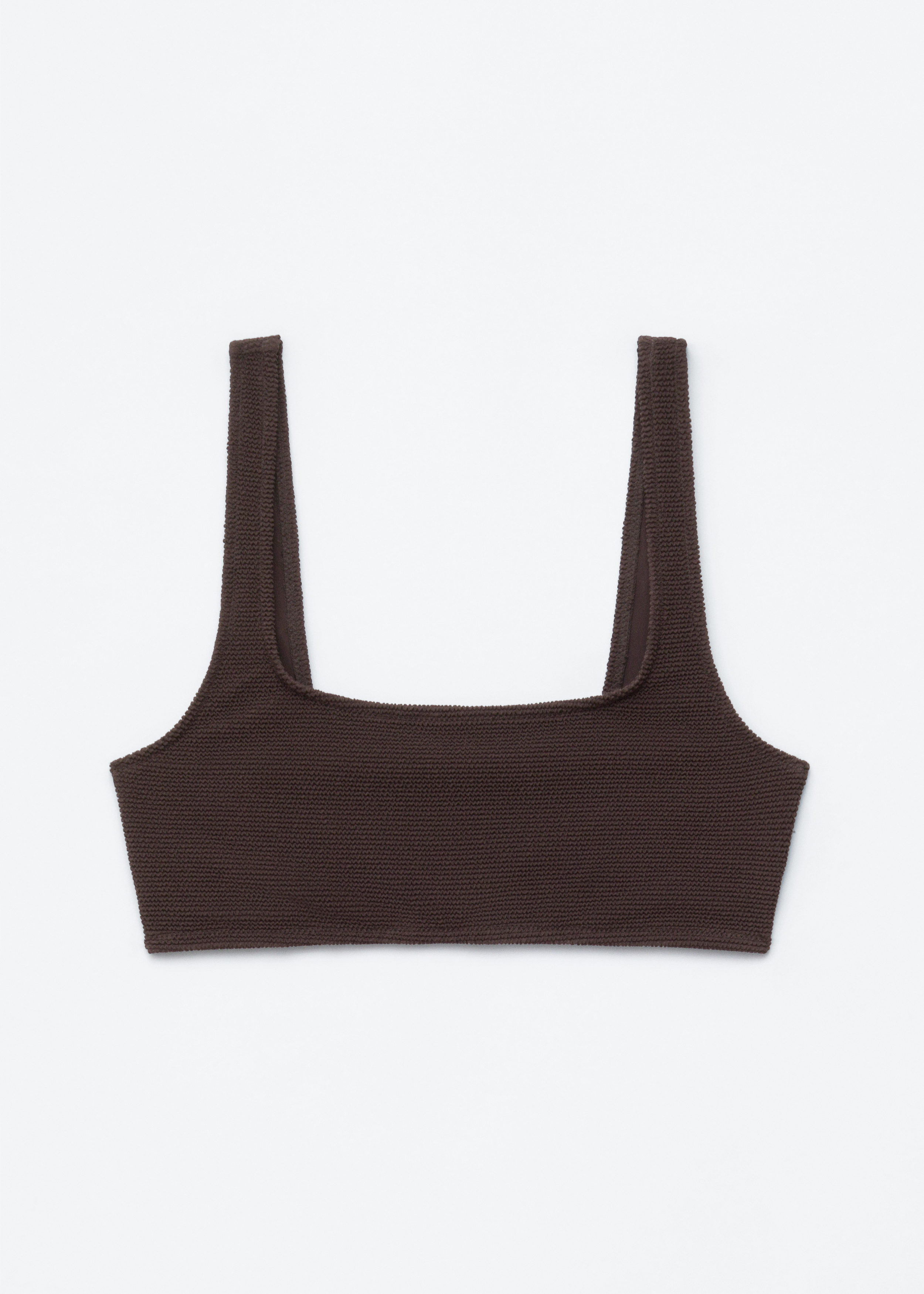 Textured Bikini Top