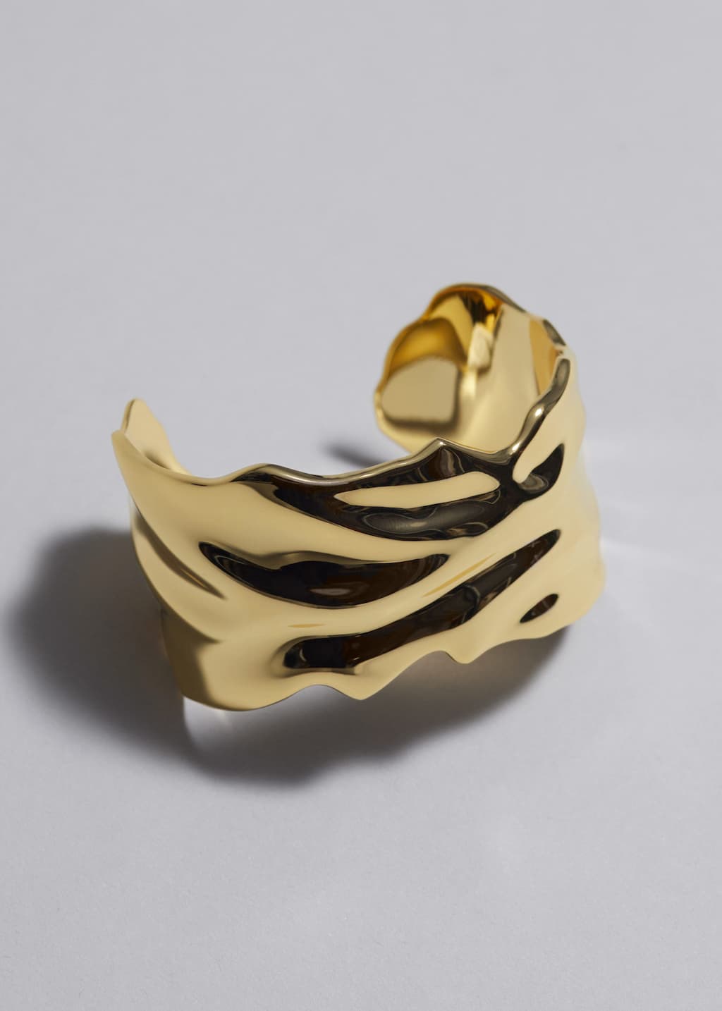 Sculptural Cuff Bracelet