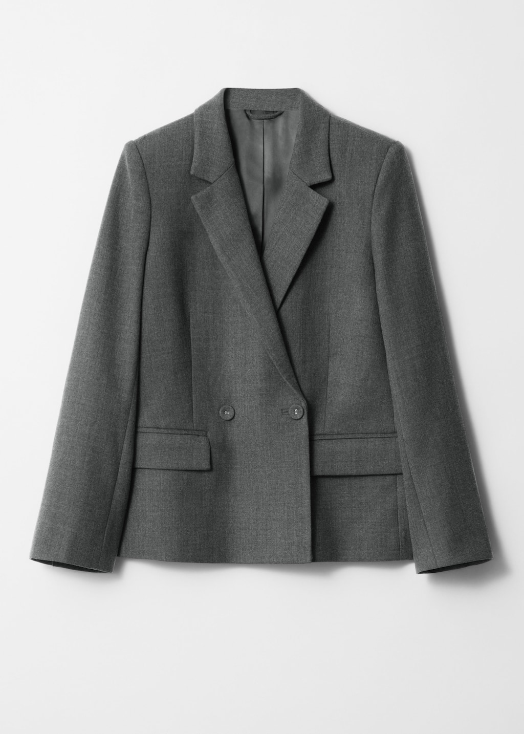 Image of Blazer croisé en laine