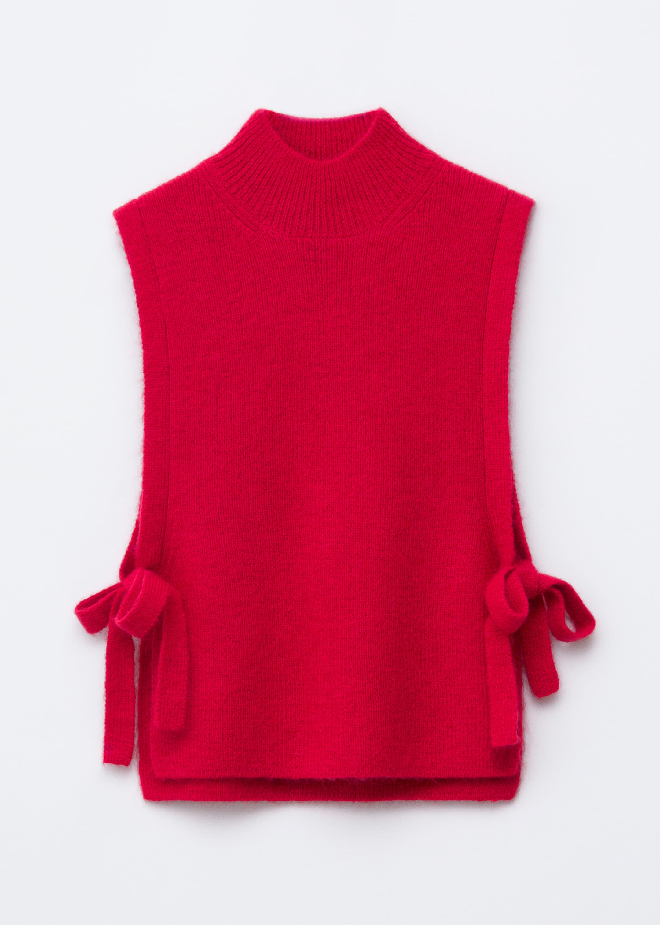 Größeres Bild ansehen: Pullunder aus Wolle mit Kragen - Rot - Ladies | H&M DE 2