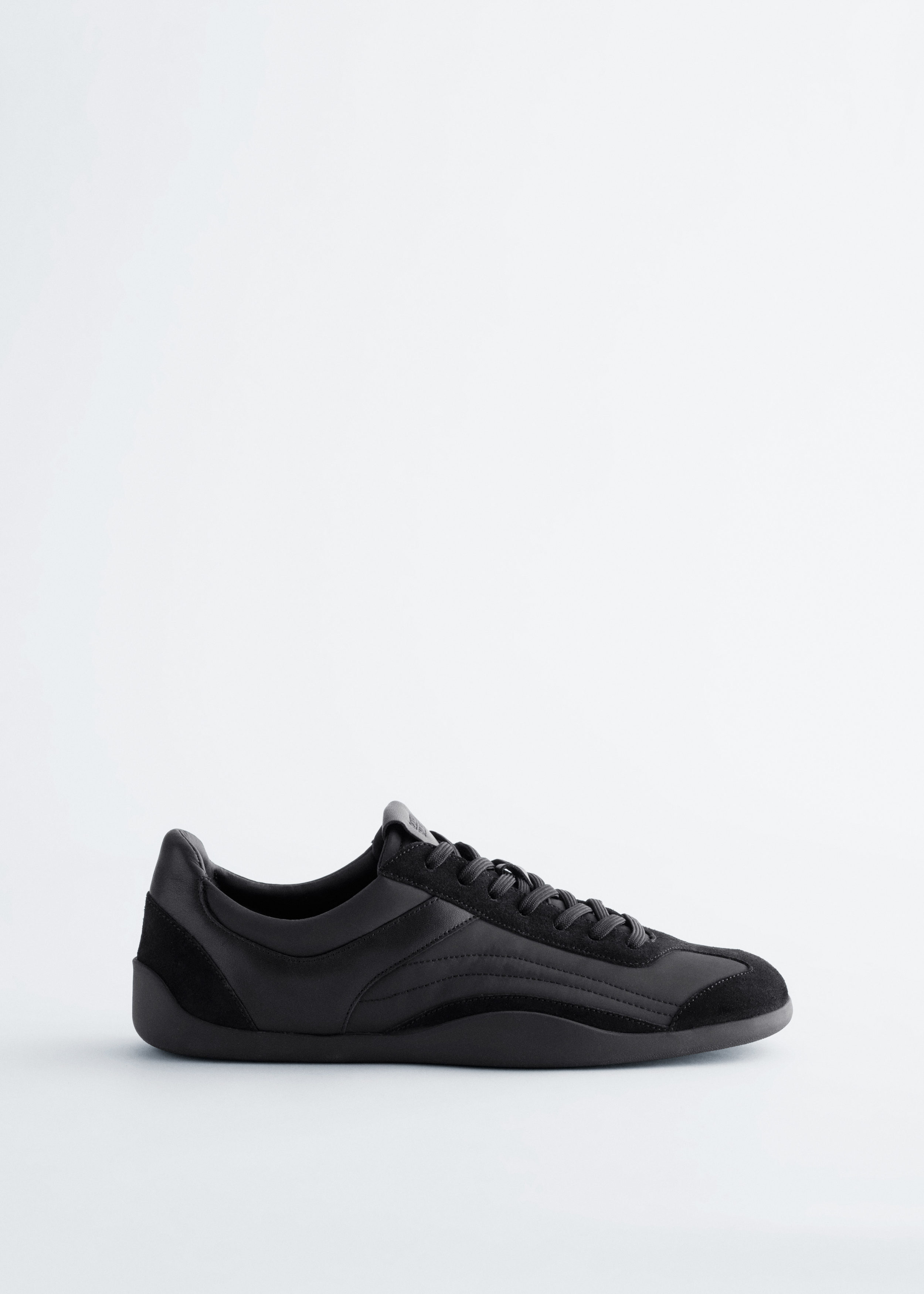 Minimal Leather Sneakers