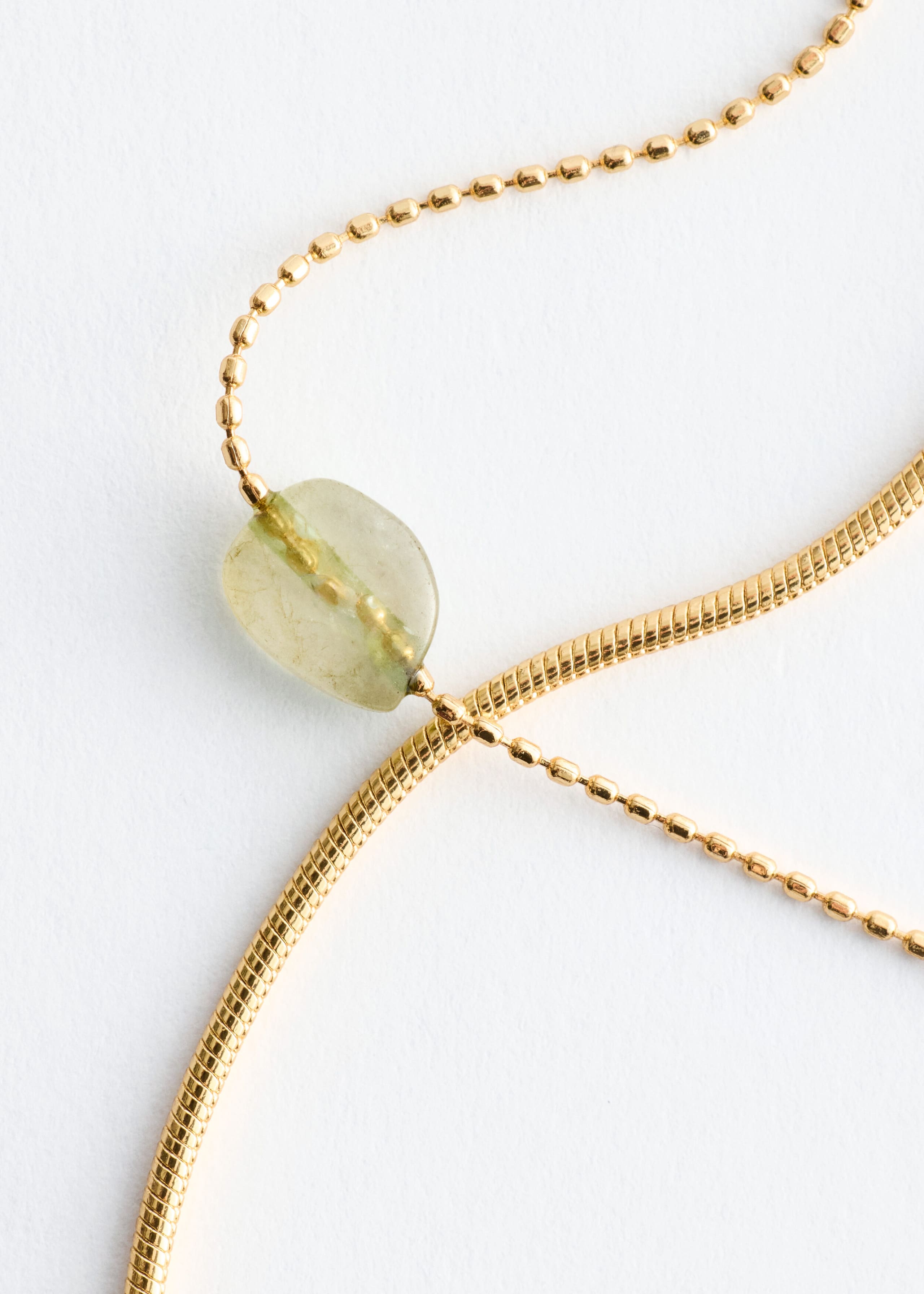 Double Chain Quartz Bracelet - {{variantName}} - Descriptive Detail