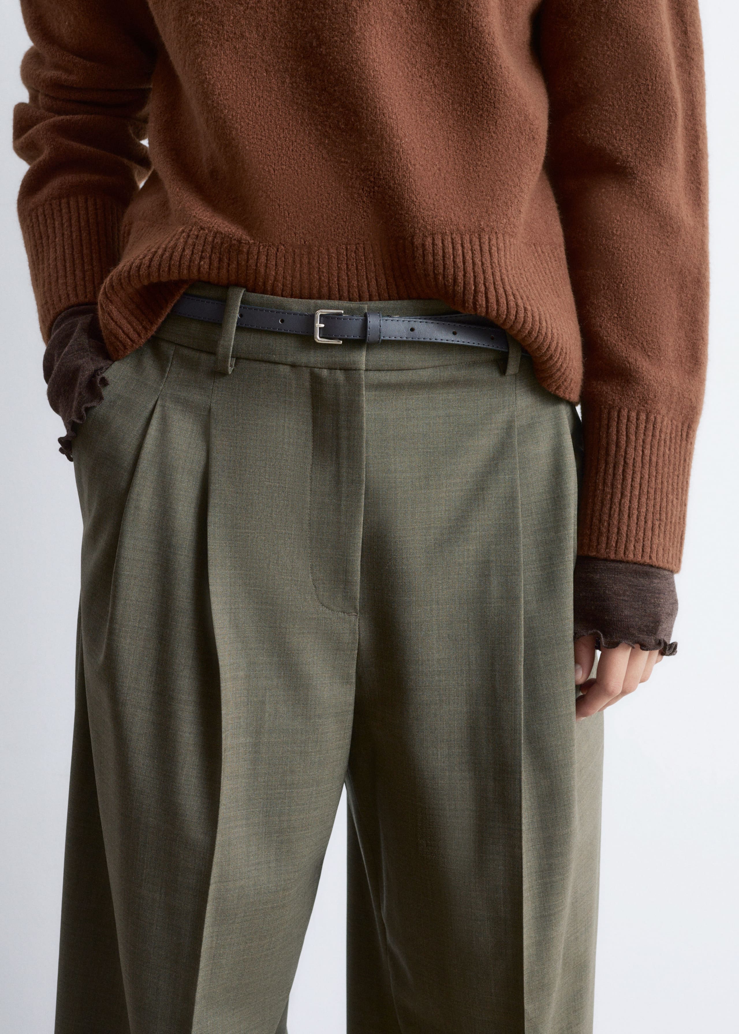 Image of Elegante Hose aus Wolle