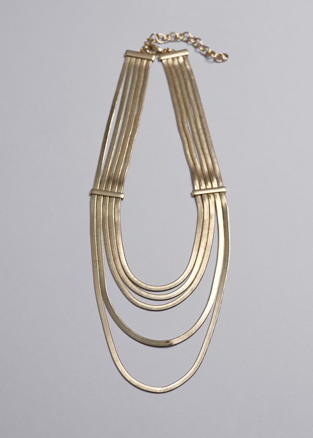 LayeredSnake-ChainNecklace - Oro - Natura morta