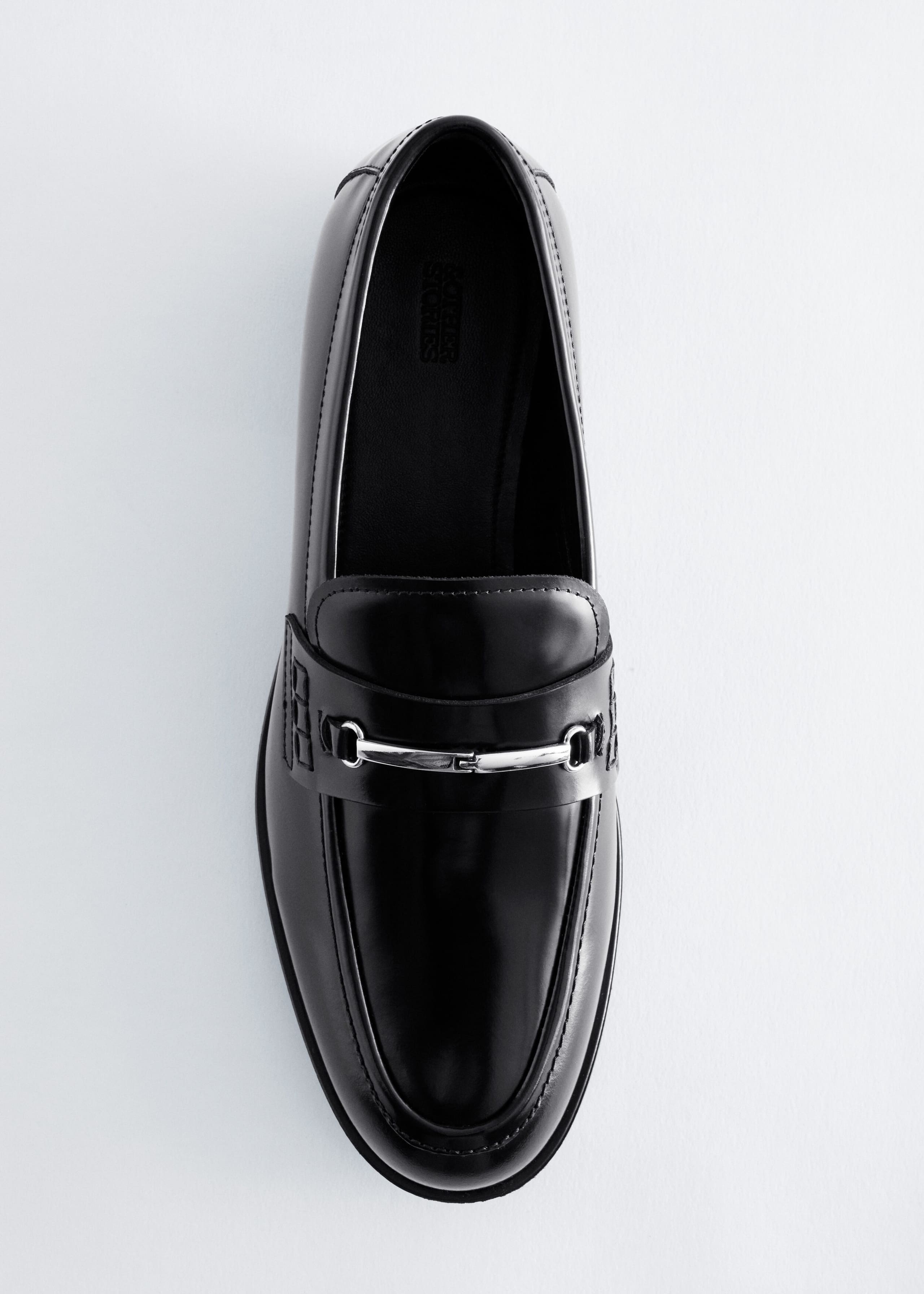 Loafer aus Leder mit Trensenspange - {{variantName}} - Beschreibendes Detail