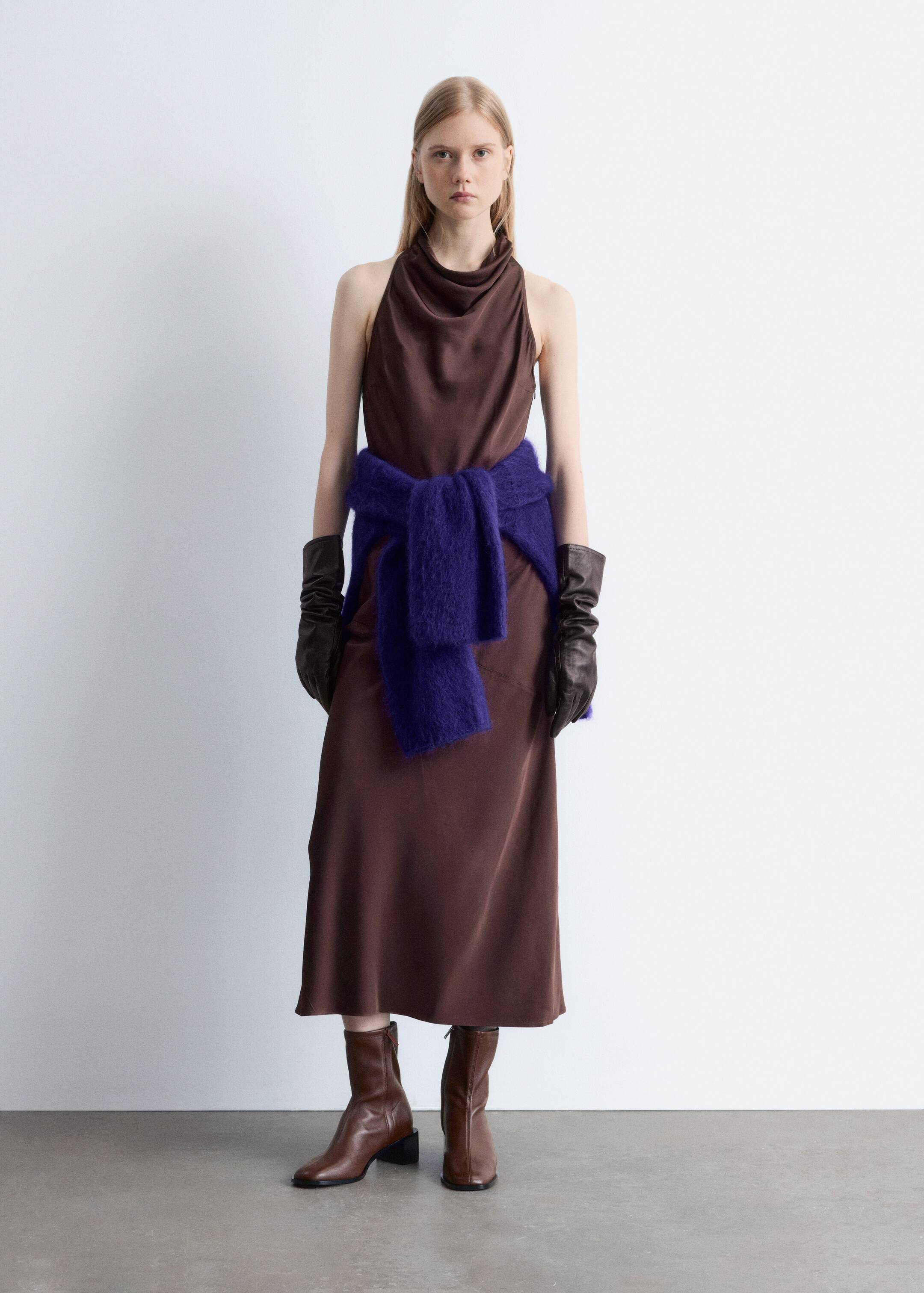 Visa större bild: Sockboots i nappa - Brun - DAM | H&M SE 1