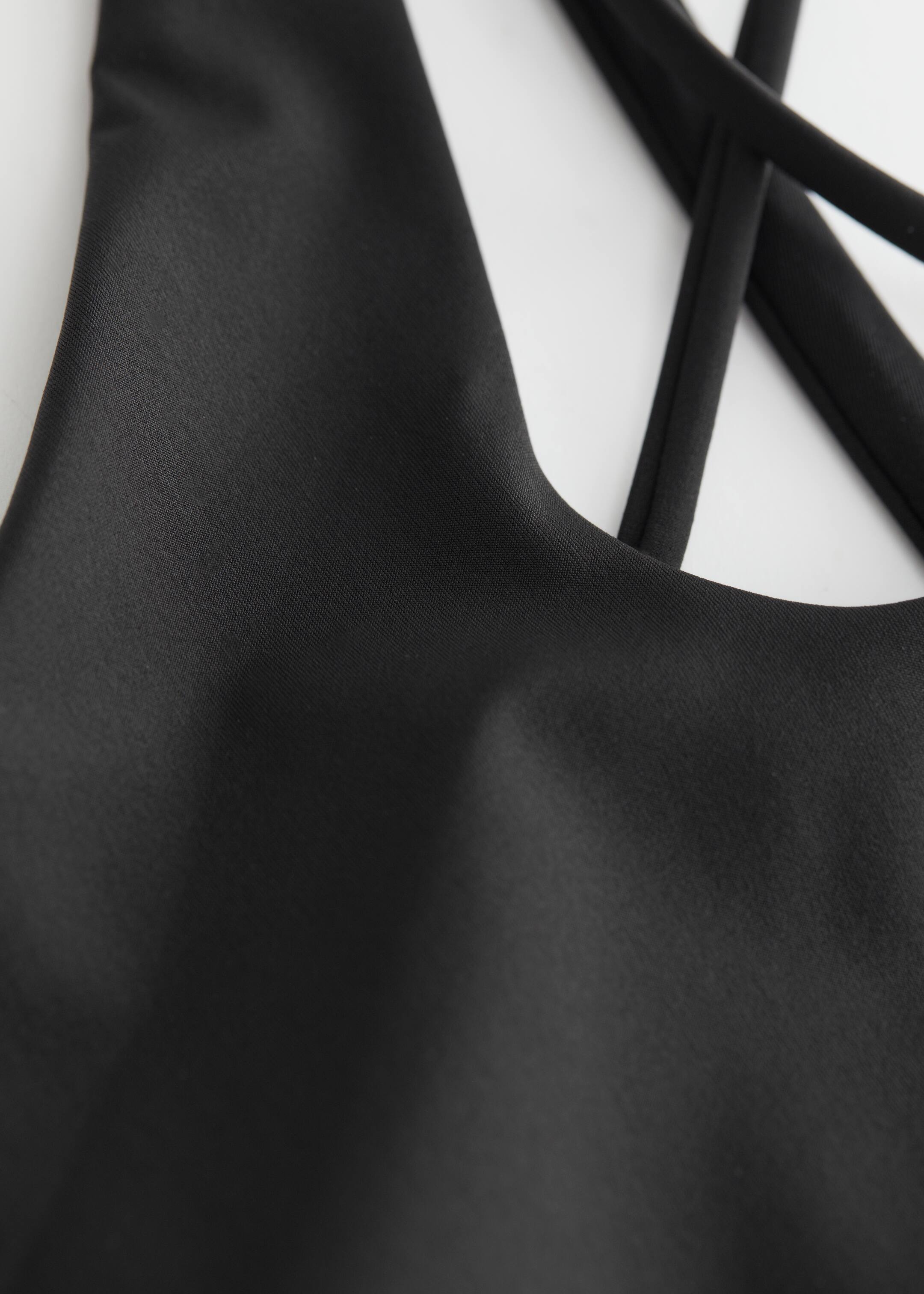 View larger image: Asymmetric Swimsuit - Black - Ladies | H&M GB 3