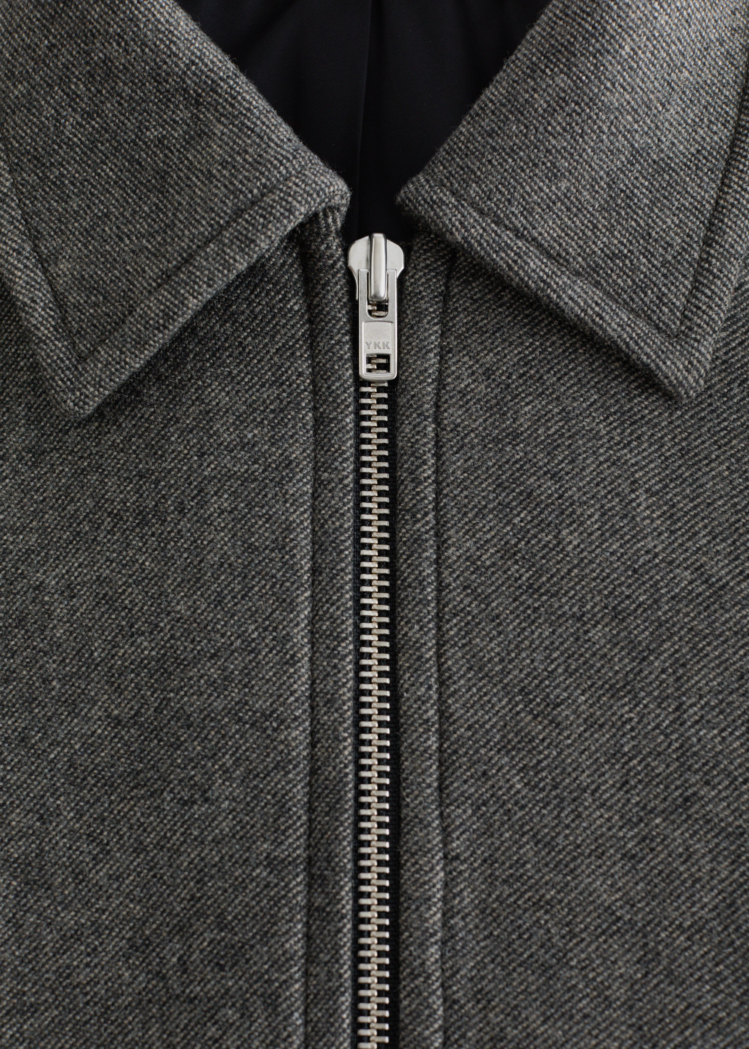 Short Wool Jacket - Dark Grey - Jackets - & Other Stories GB