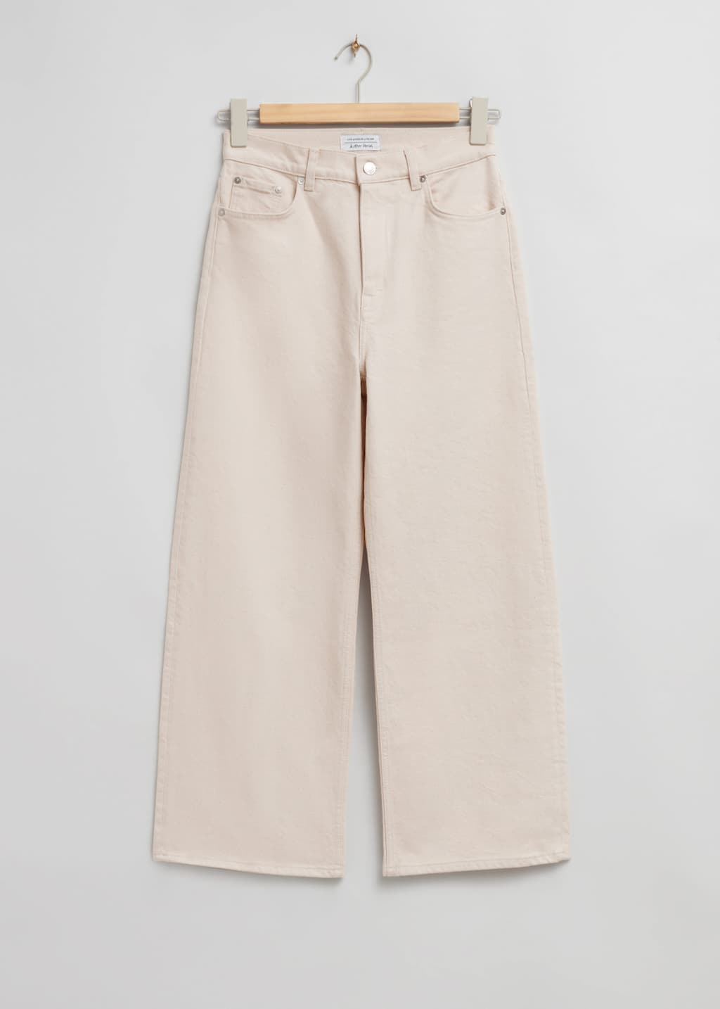 Cropped Wide-Leg Jeans