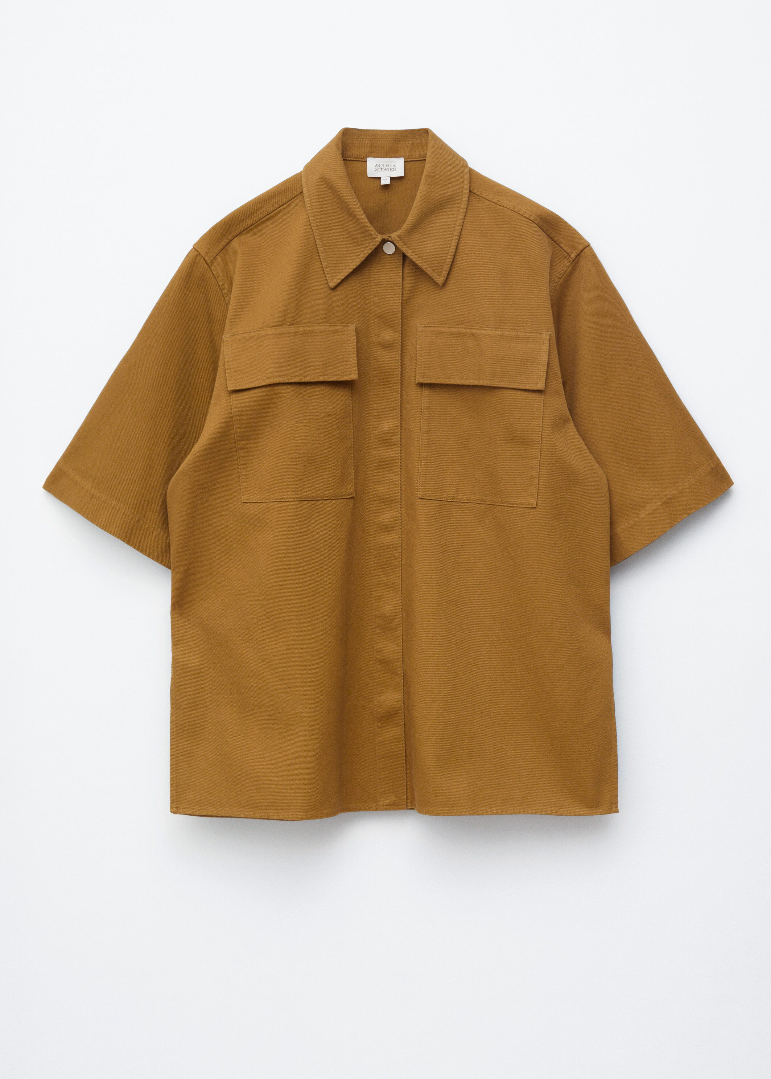 Short-Sleeve Cotton Shirt