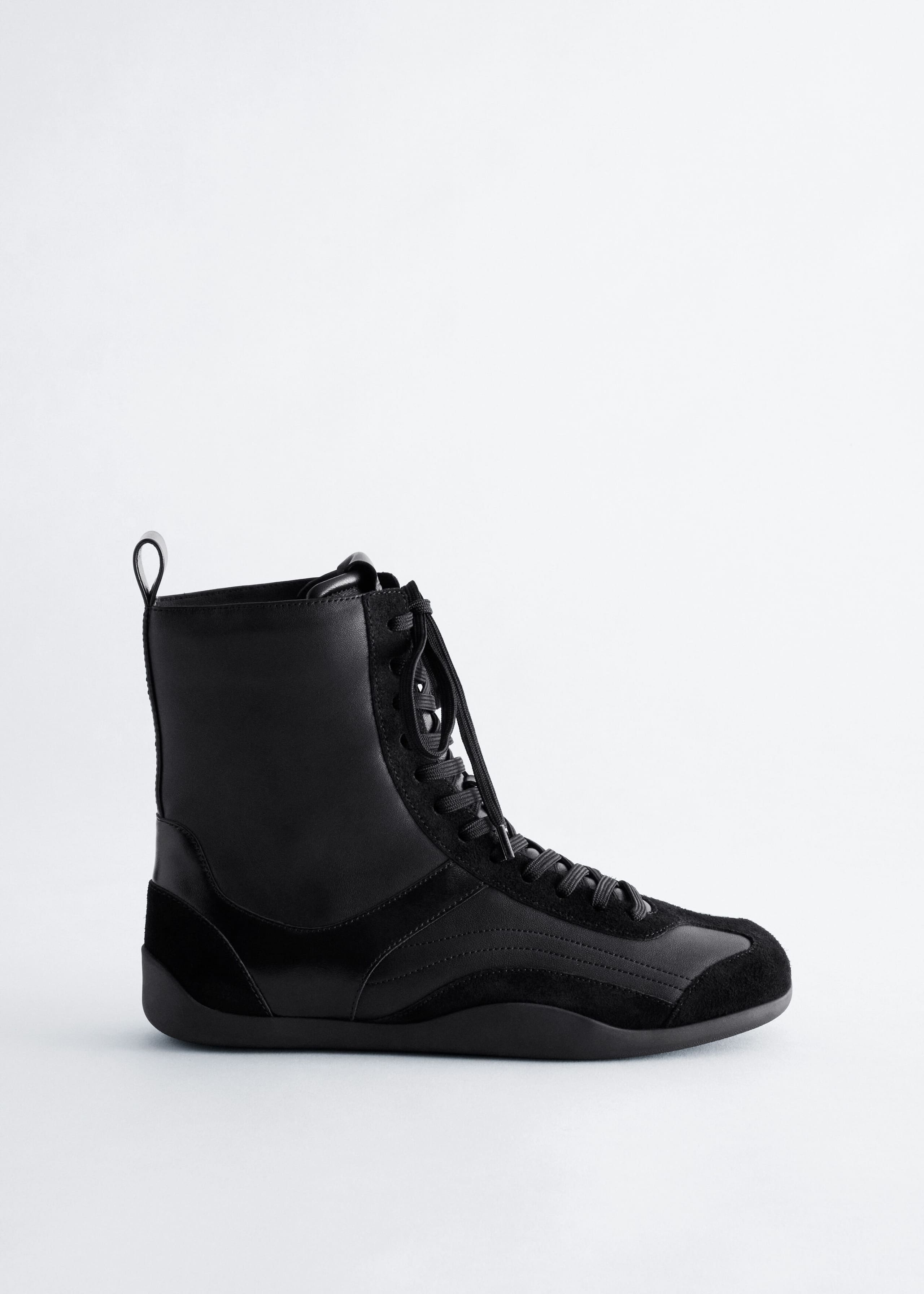 Bottines à lacets - Noir - Still Life