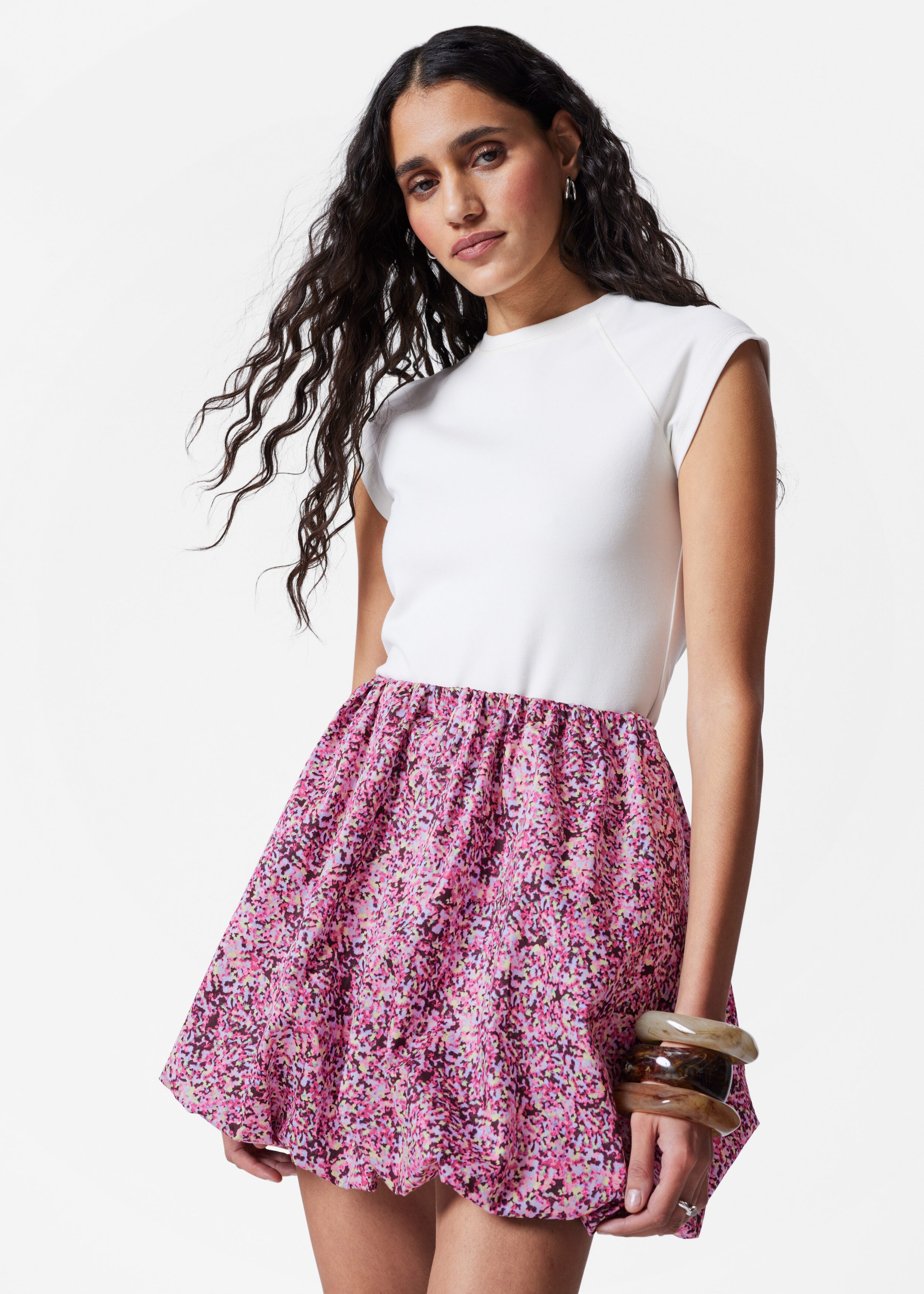 ミニスカート ROTATE Pastel pink poplin mini skirt 23007-Cherished-1.jpg?crop=