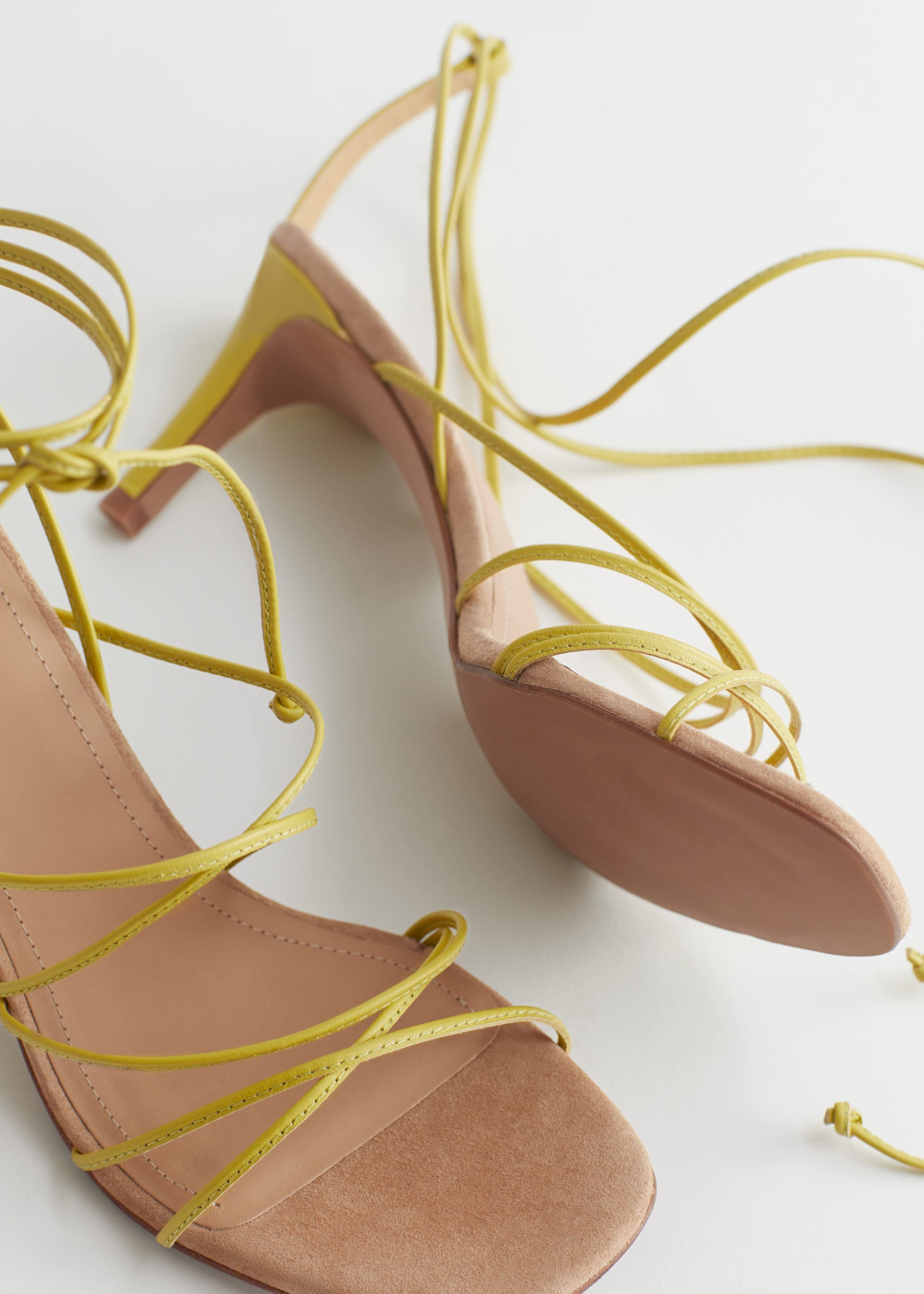 Image of Strappy Leather Sandals