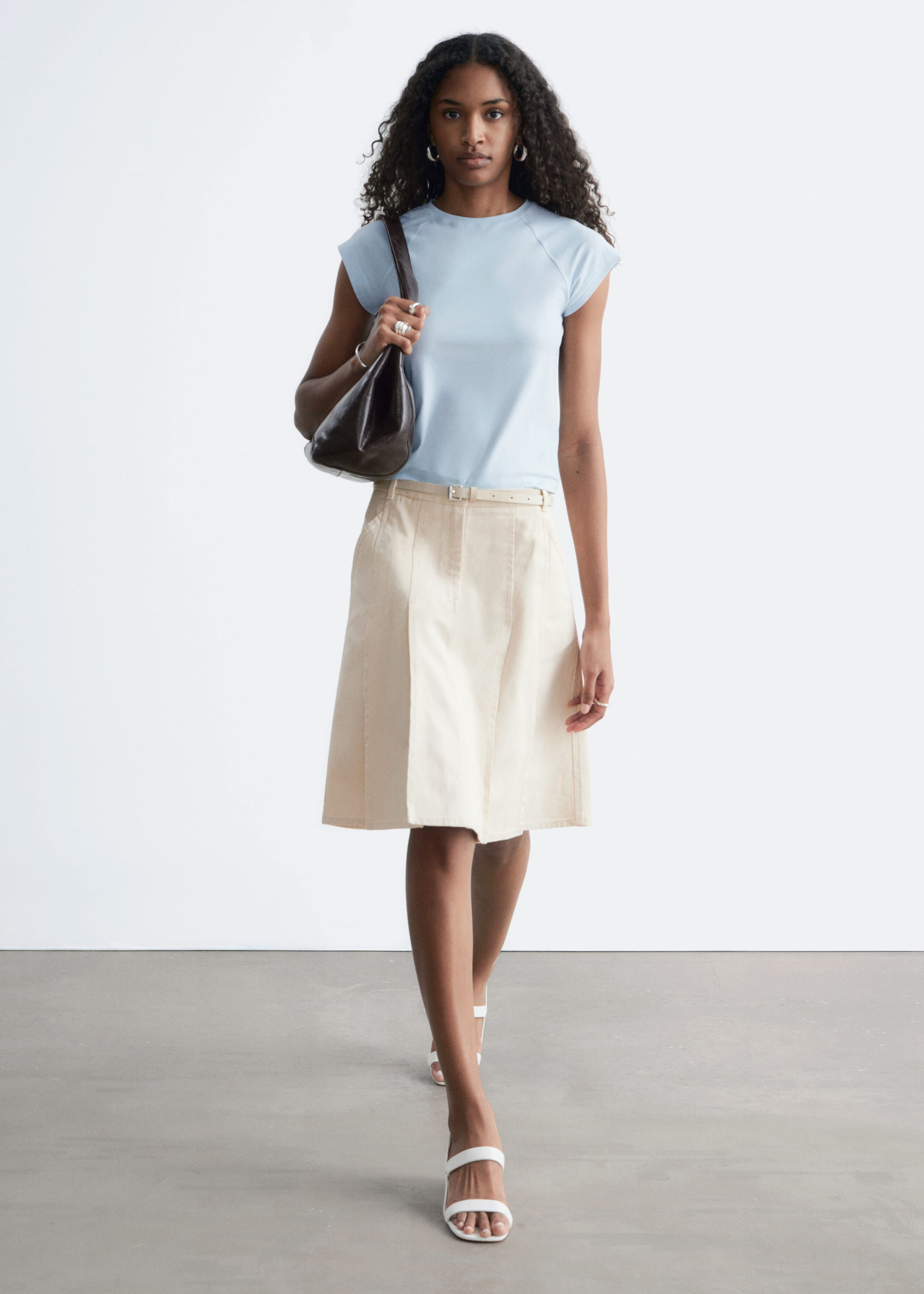 Image of Fitted Jersey T-shirt