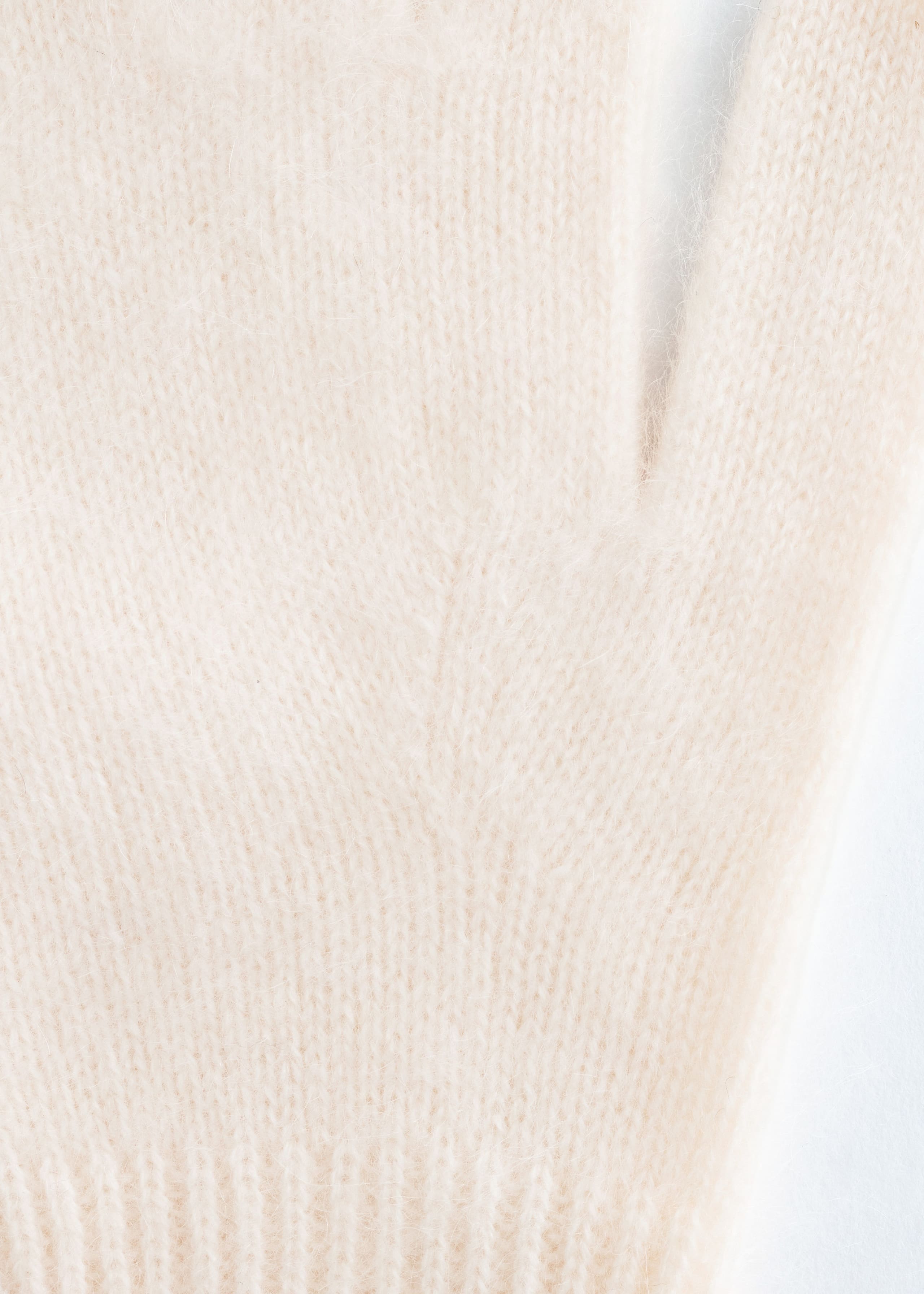 Image of Knitted Brushed Cashmere Gloves