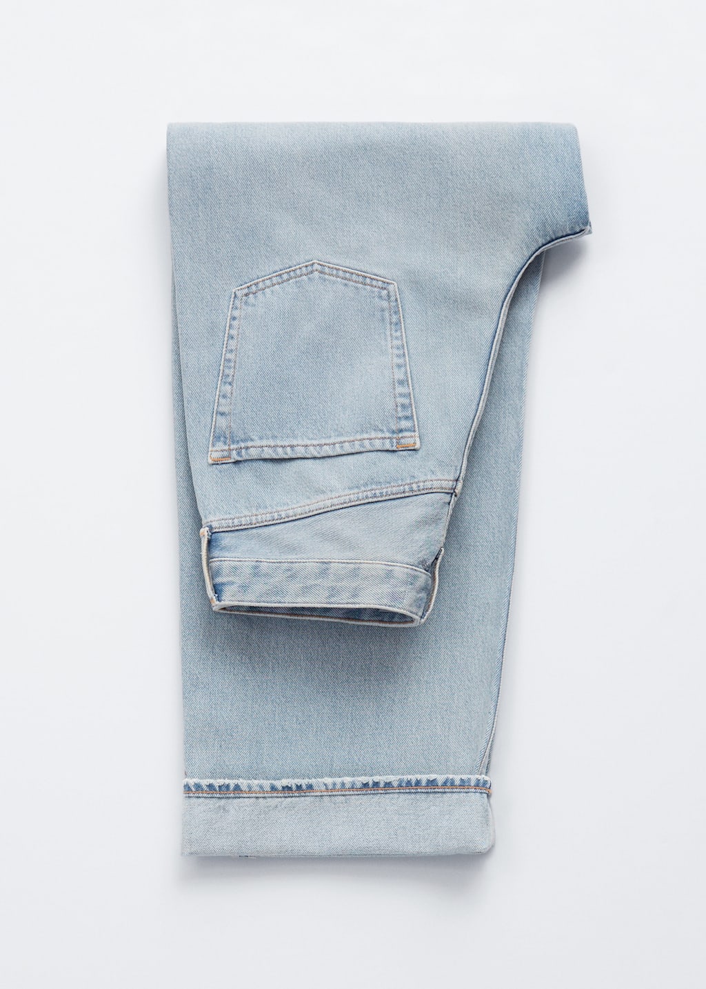 Image of Barrel-Leg Jeans