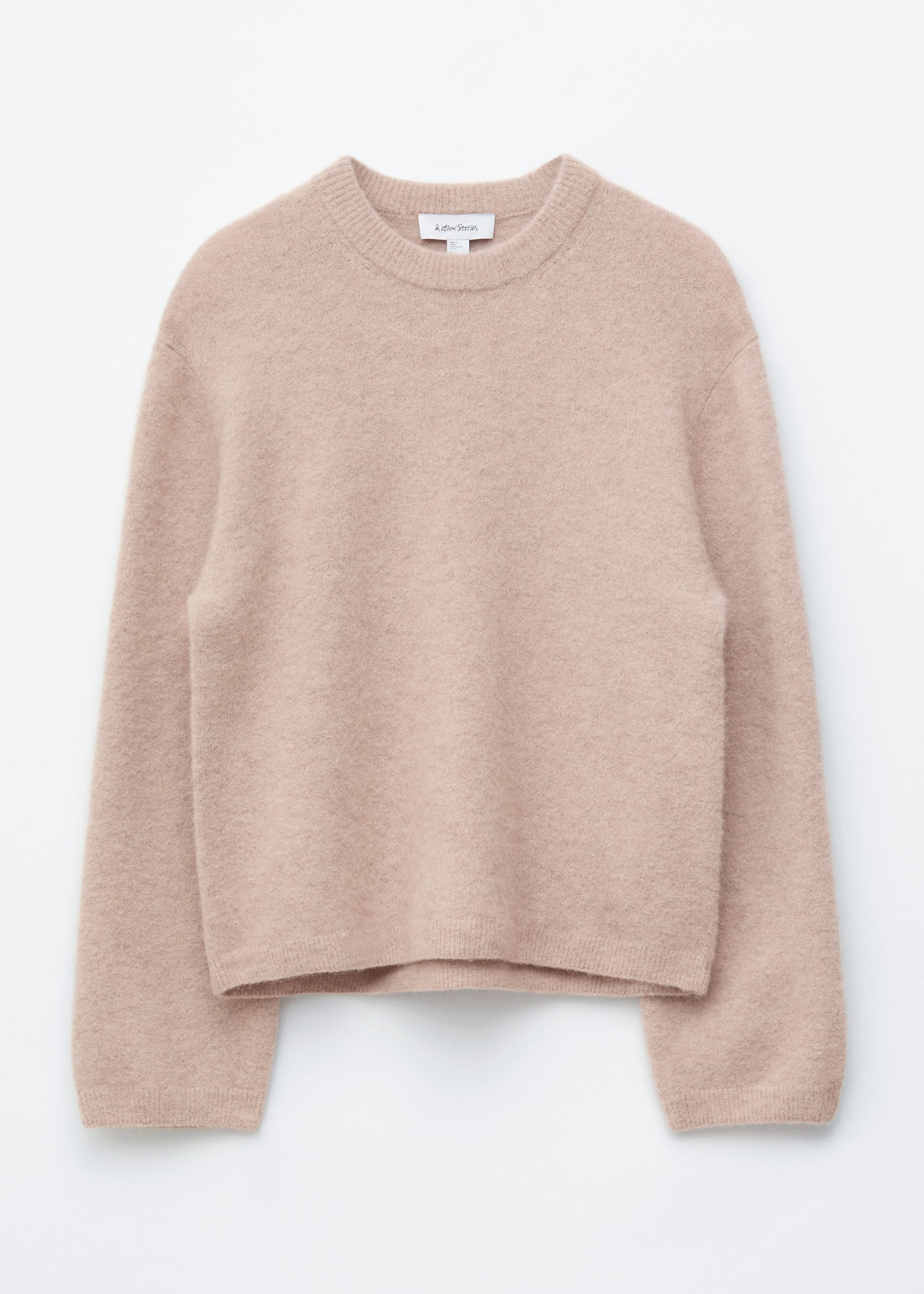 Alpaca-Blend Jumper - Orange/Blue Stripes - Still Life