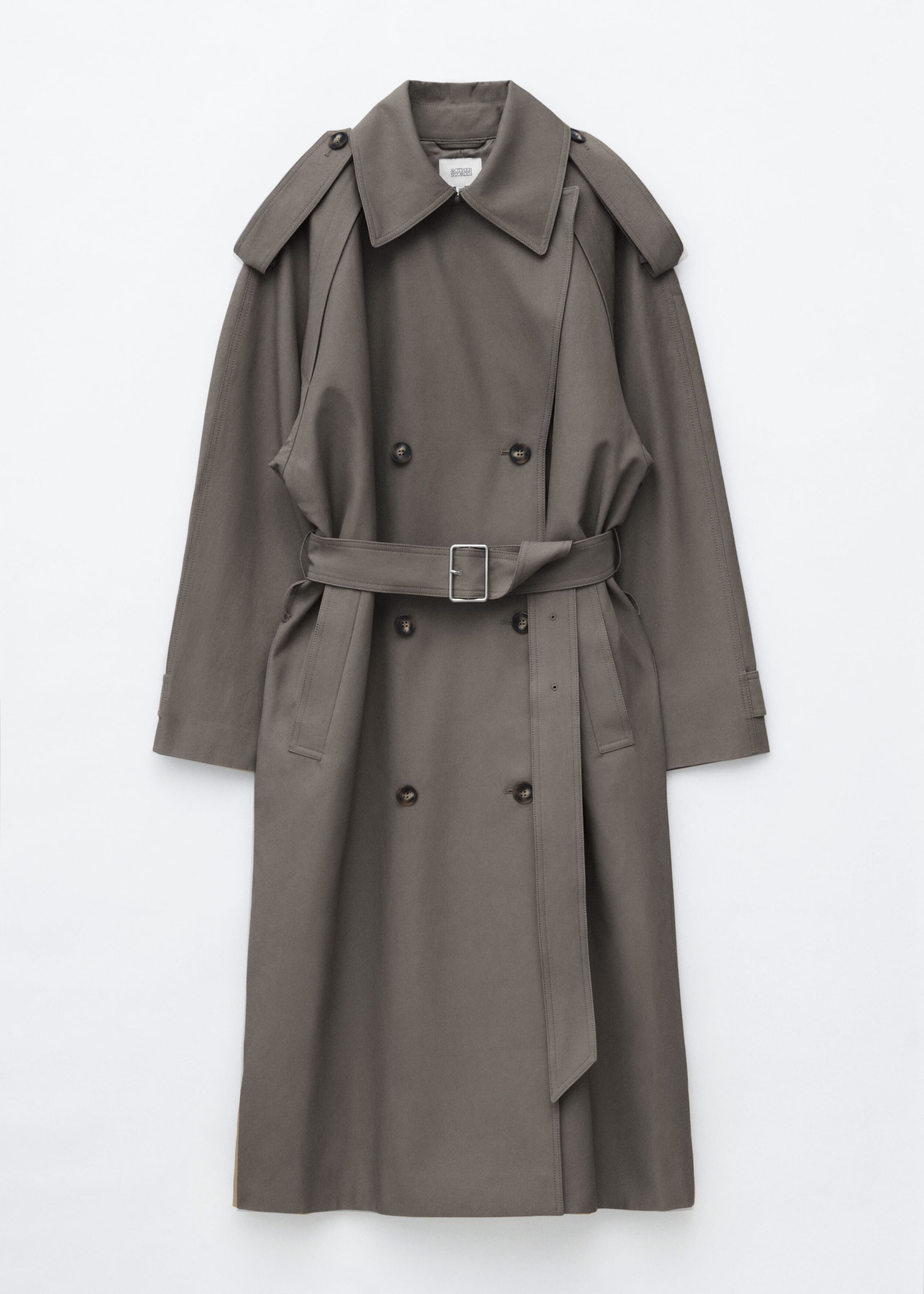 Relaxed Trench Coat - Dark Mole - Still Life