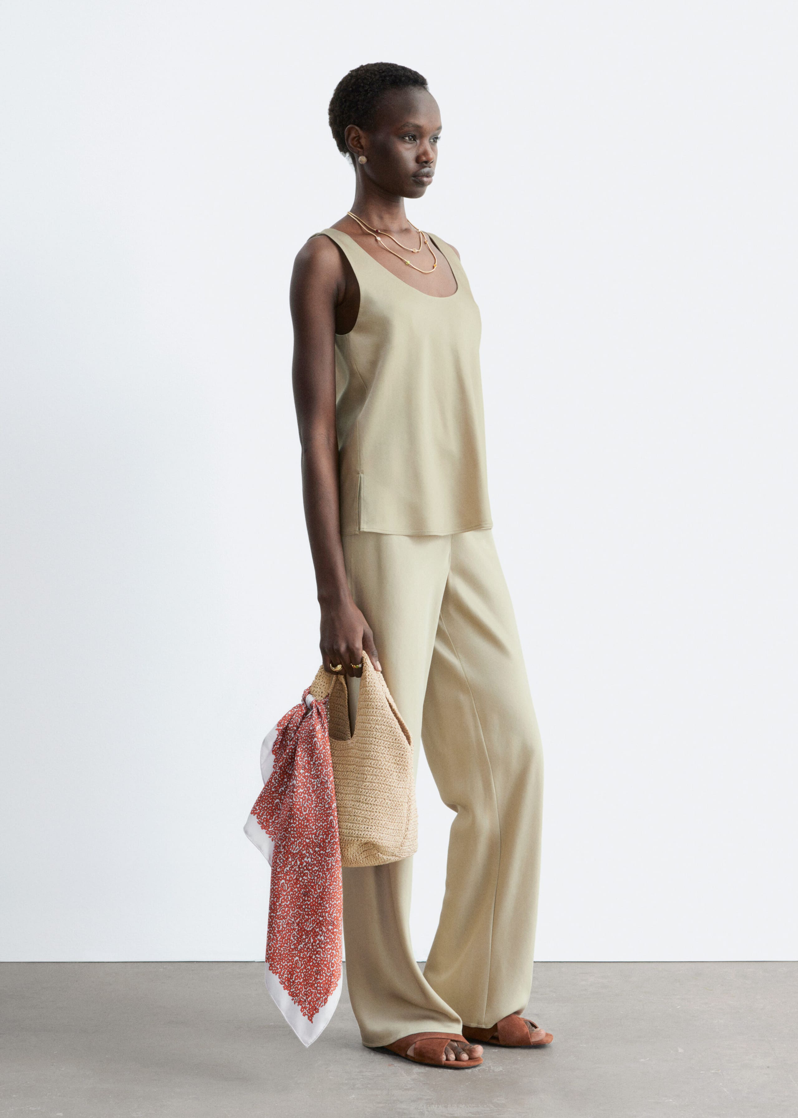 Image of Scoop Neck Tank Top