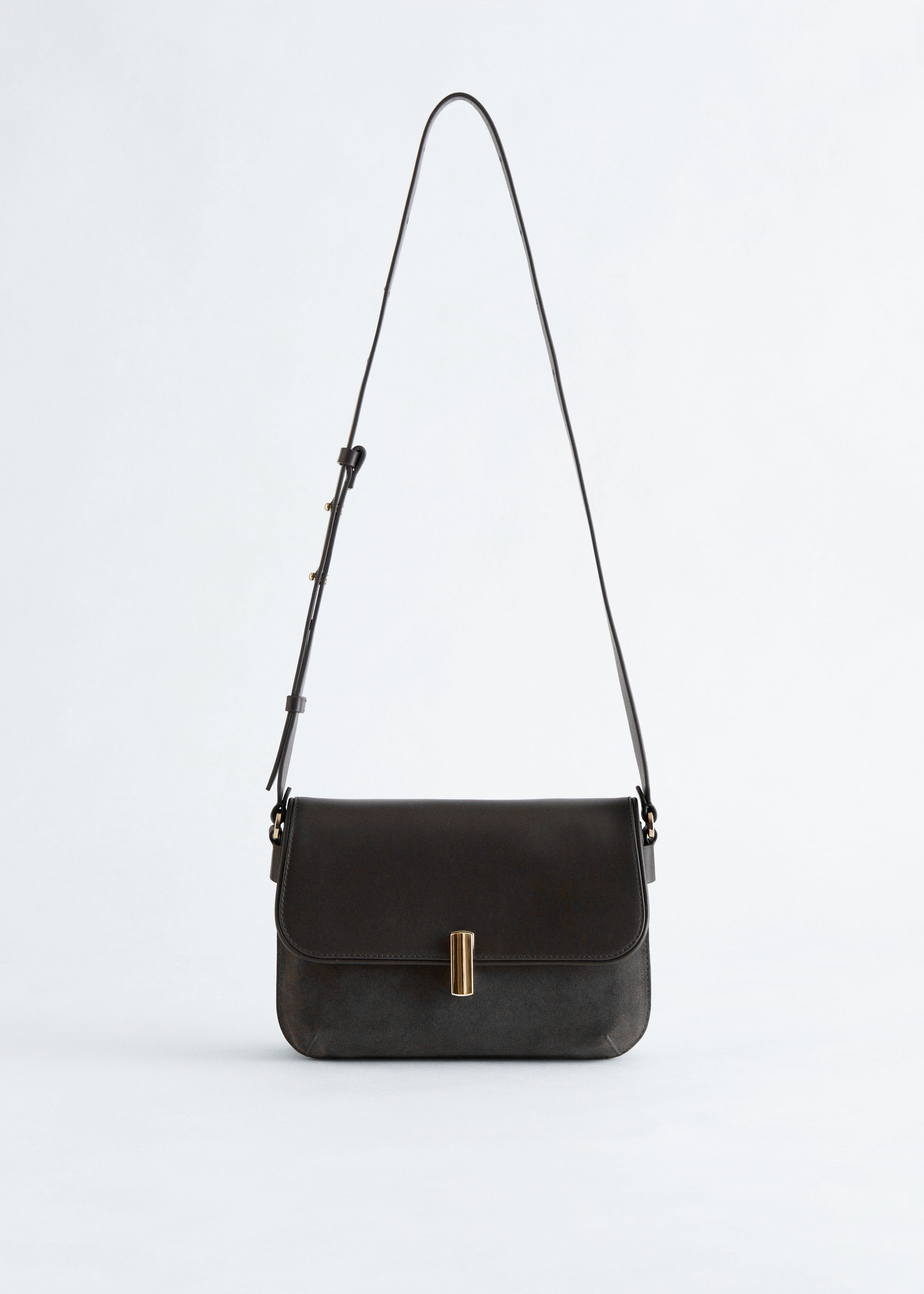 Dual Leather Crossbody Bag - Black - Bags - & Other Stories AD