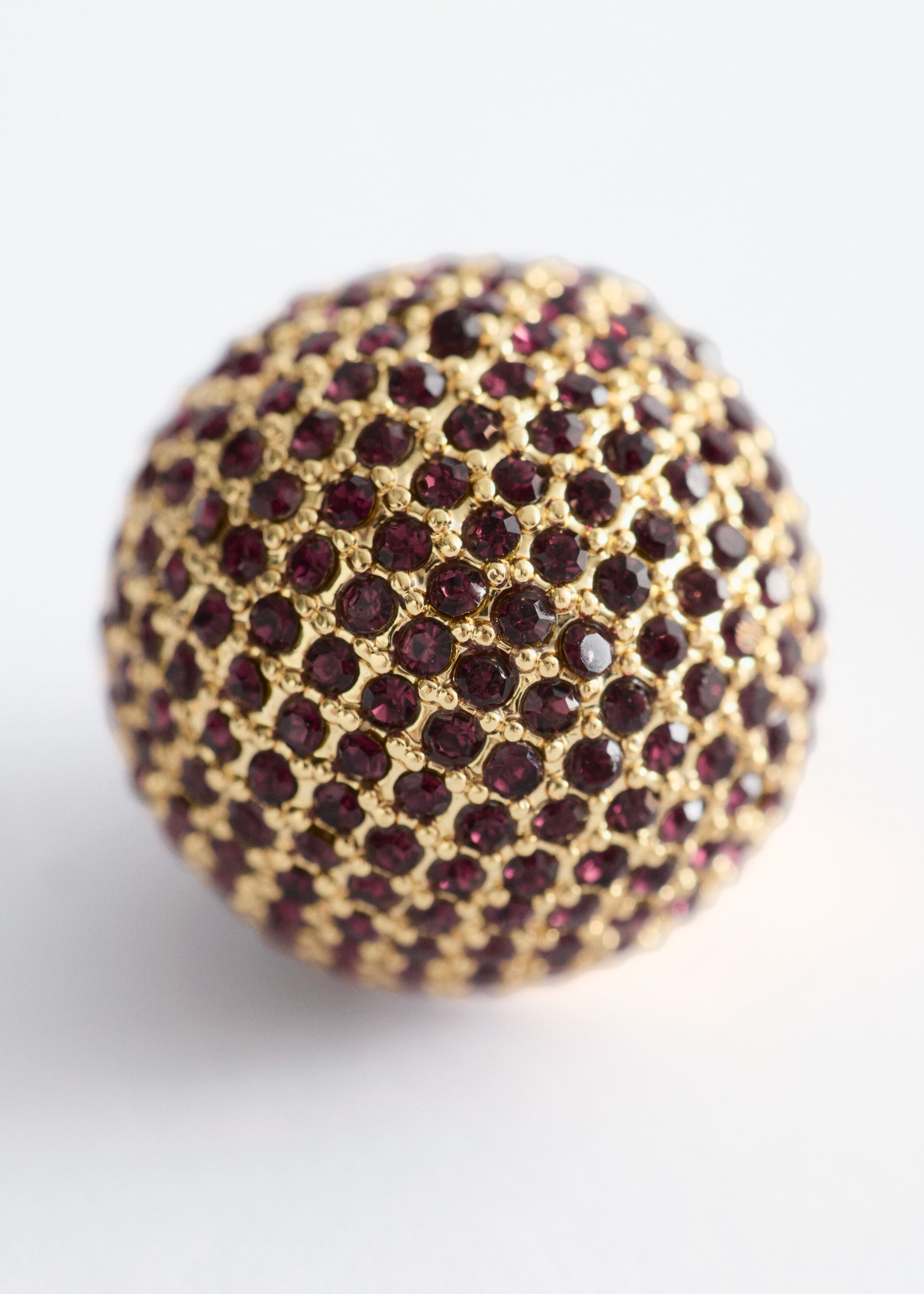 Image of Orecchini a sfera con strass