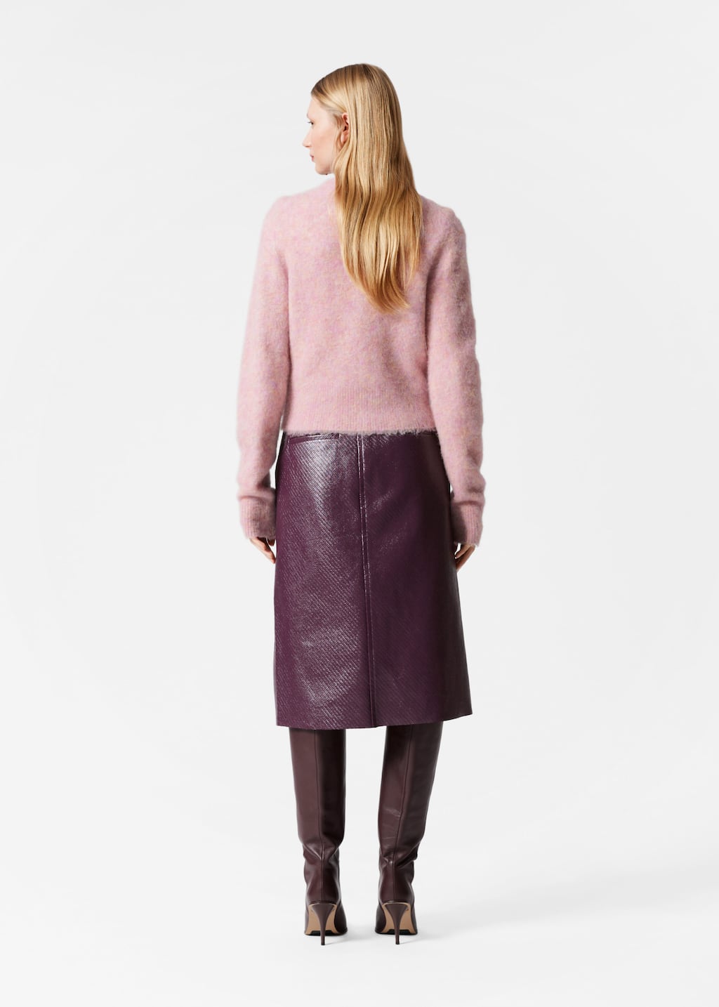 Alpaca-Blend Knit Cardigan - Dark Blue - Lookbook