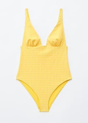Yellow/Checked