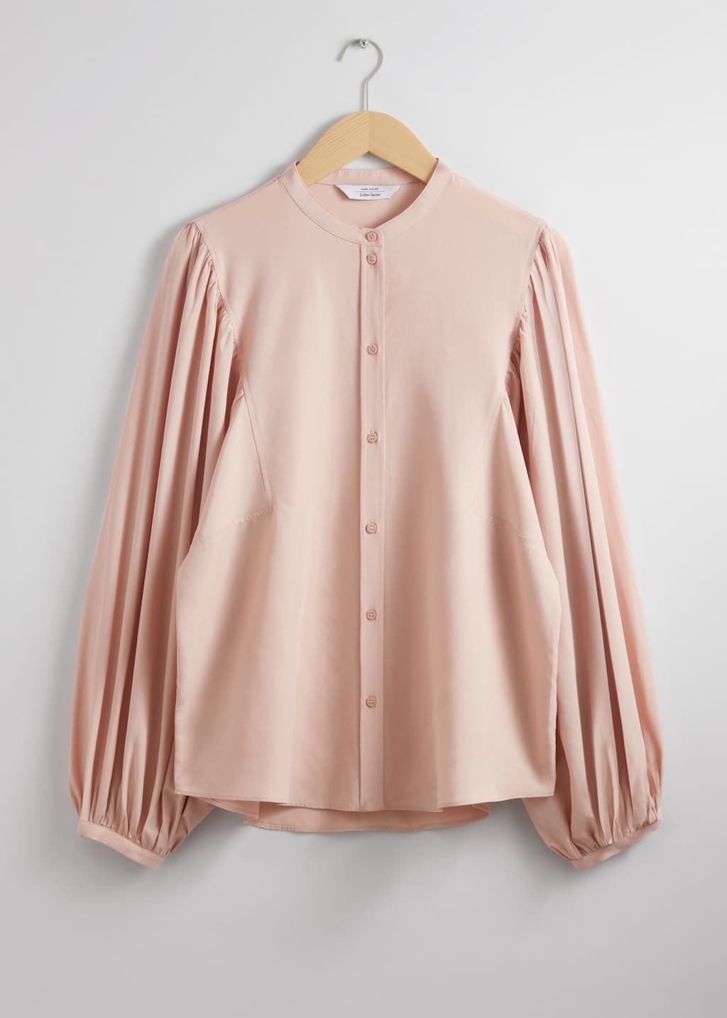 Image of Blusa con mangas abullonadas